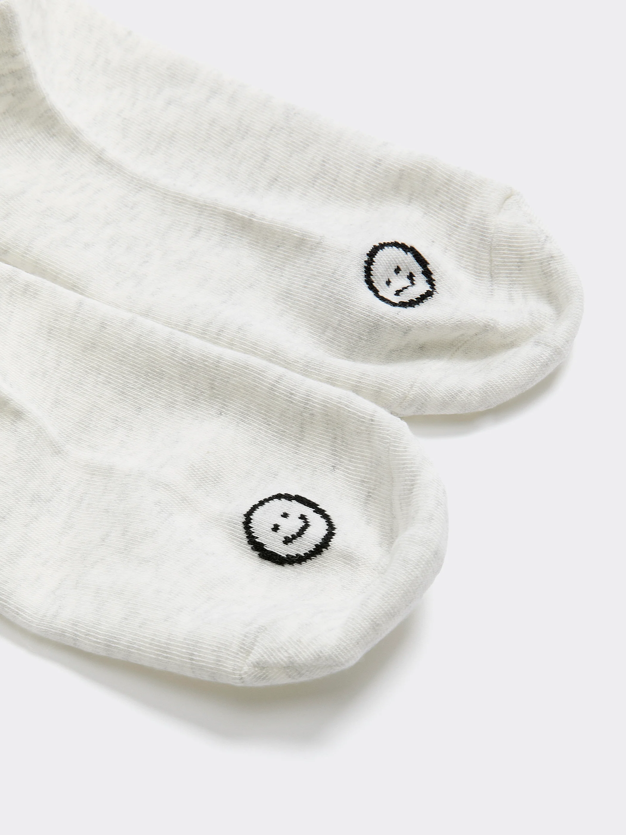 Anklet Socks with Smiley Face - Image 3