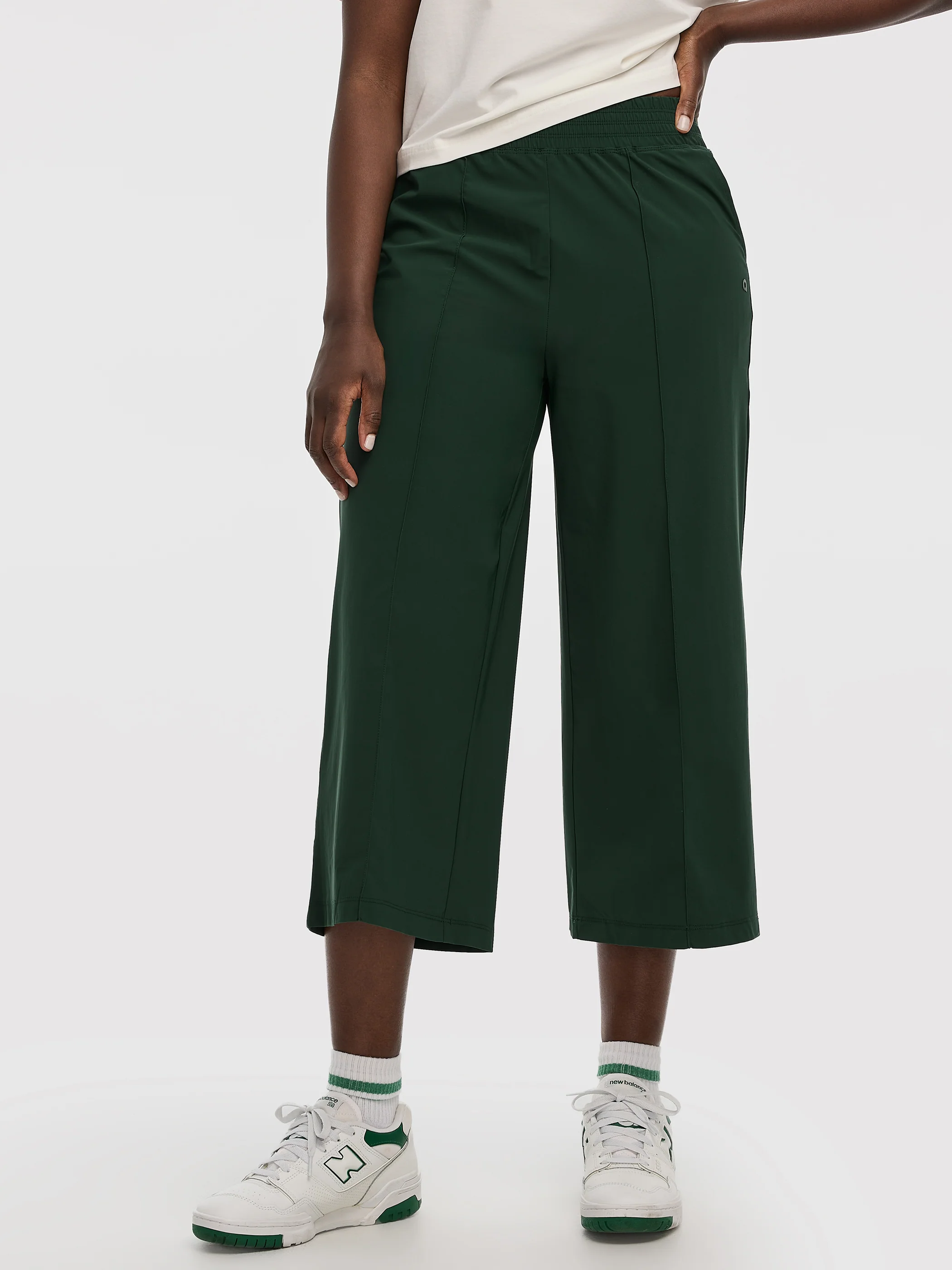 Wide-Leg Cropped Pant - Hyba - Image 7