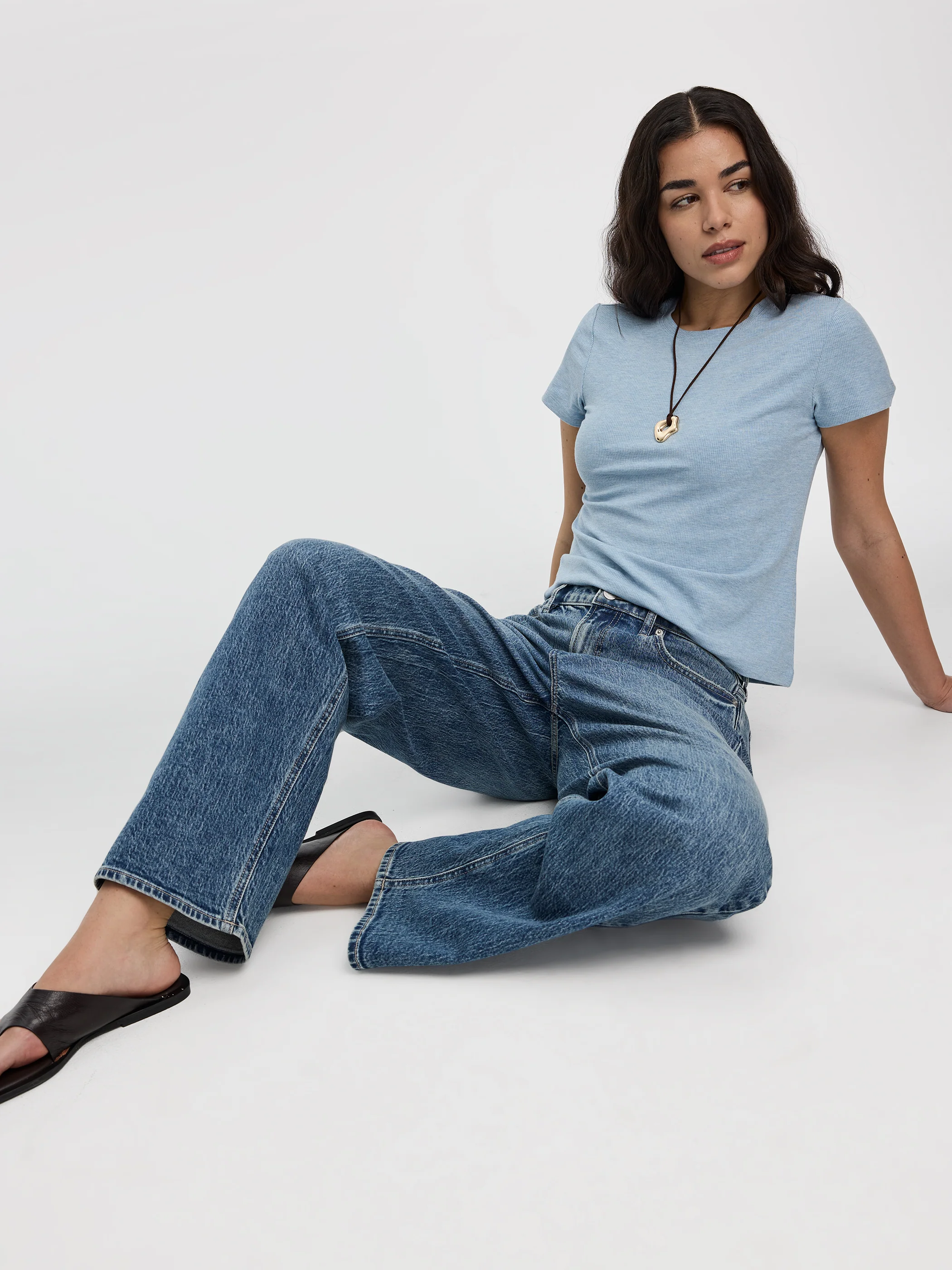 Mid-Rise Baggy Jean - Image 6