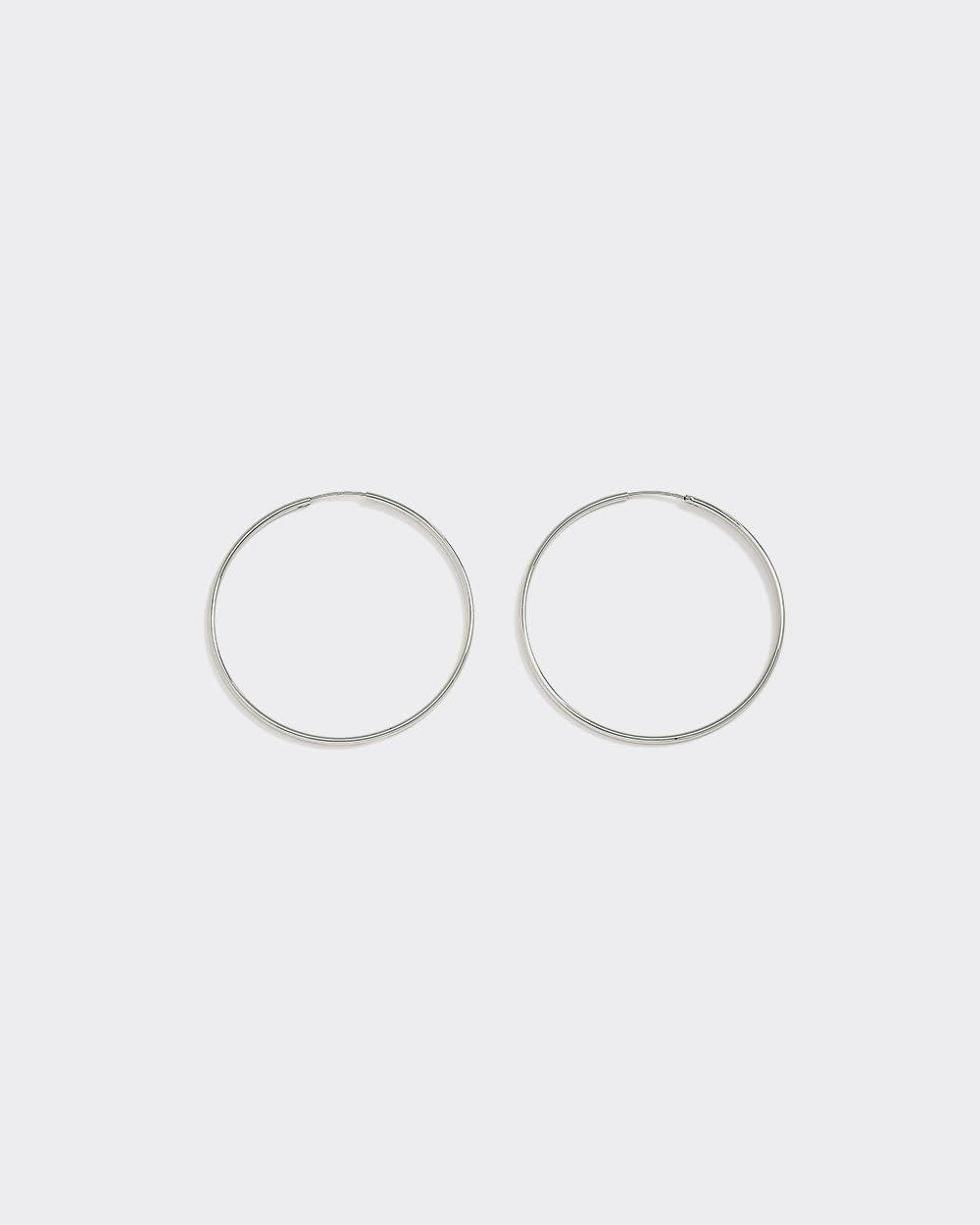 Stainless Steel Big Hoops - Image 3