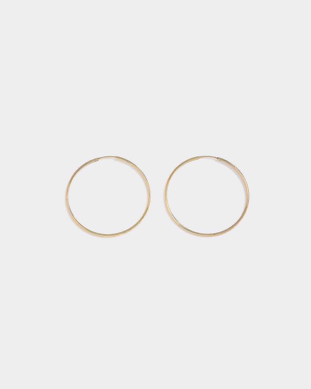 Stainless Steel Big Hoops - Image 5