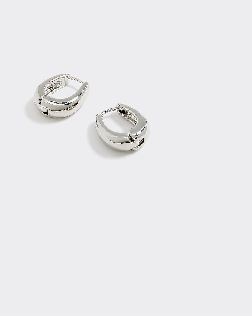 Chunky Oval Hoops - Image 2