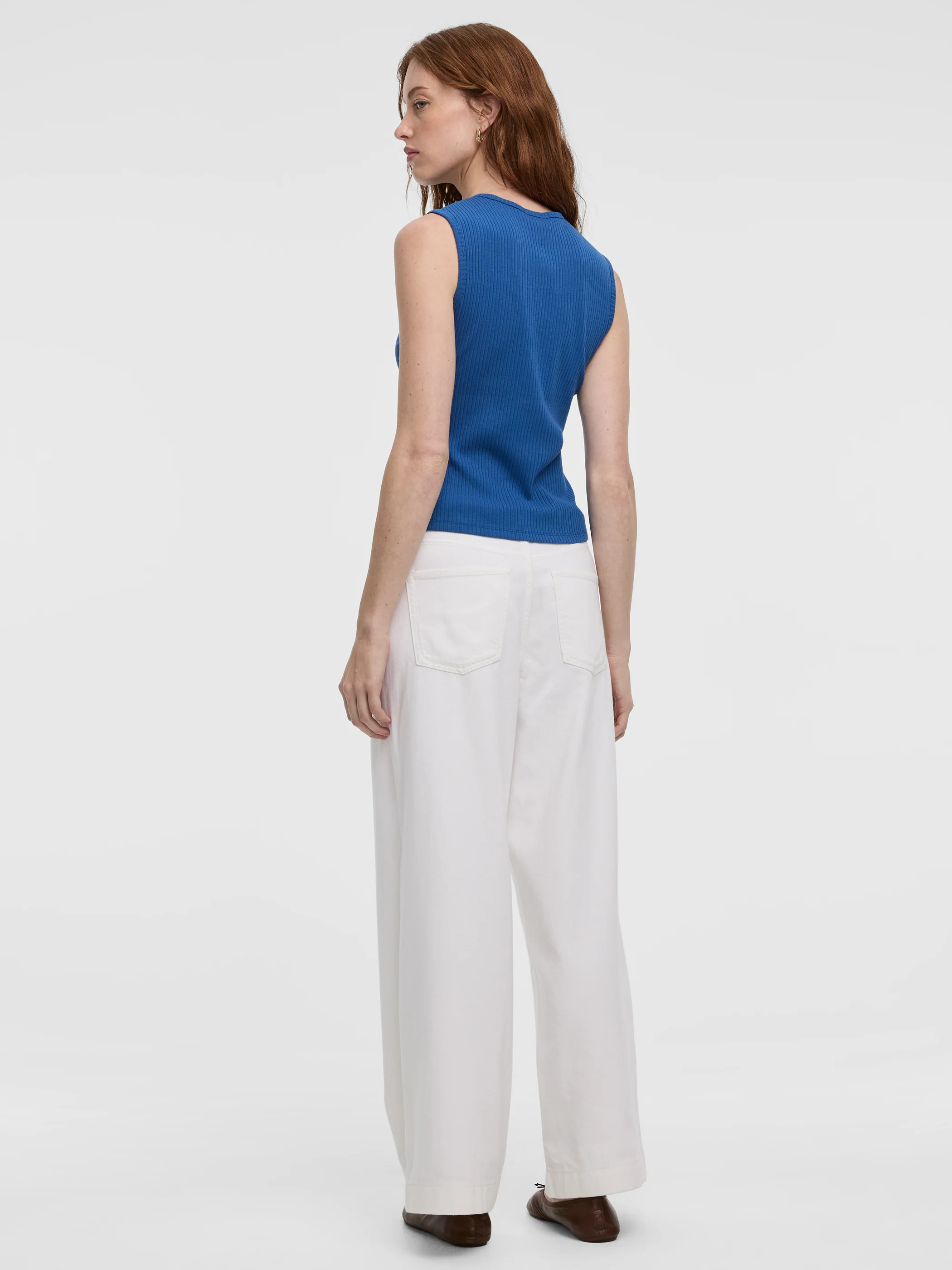 Ribbed Crew-Neck Tank - Image 15