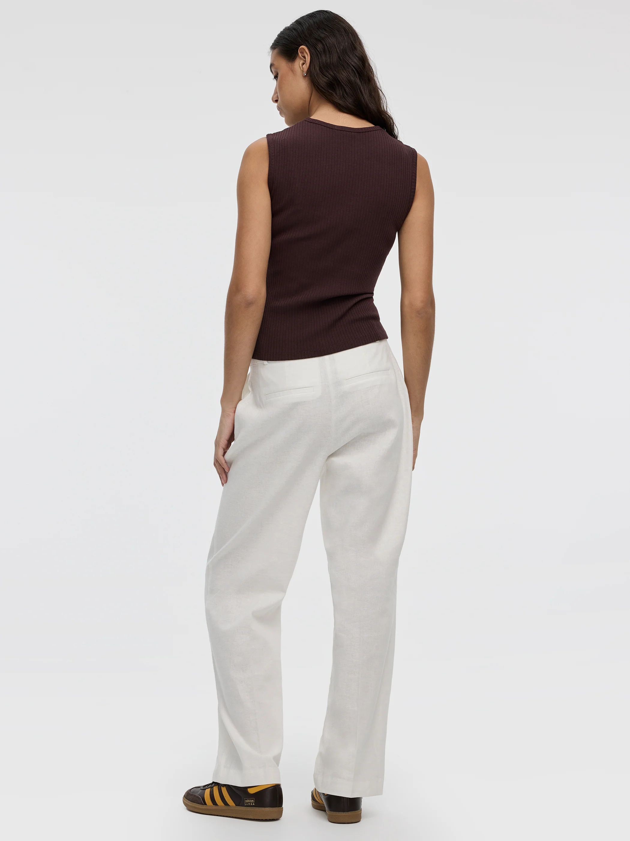 Ribbed Crew-Neck Tank - Image 19