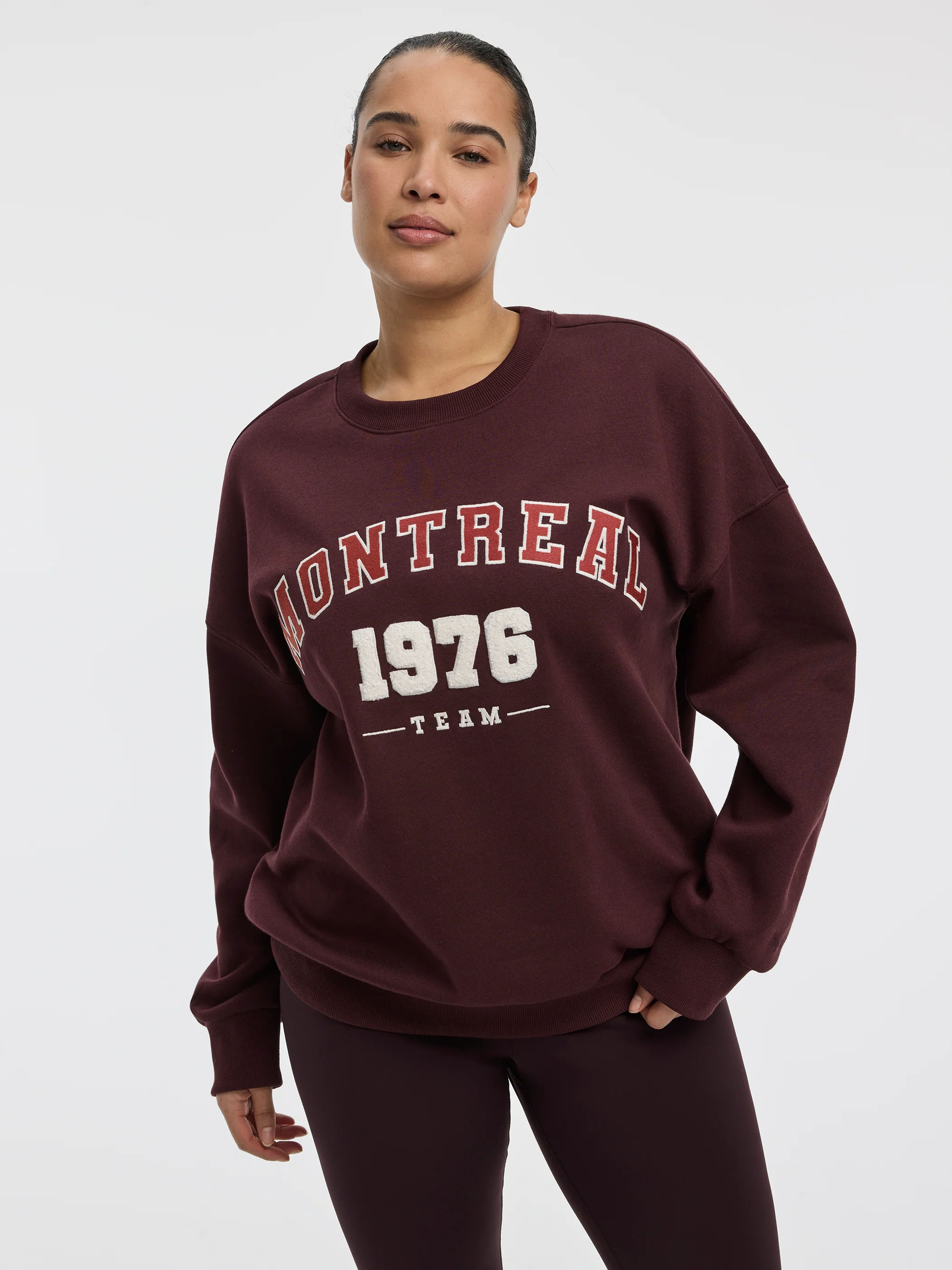 Fleece Crew-Neck Sweatshirt - Hyba - Image 5