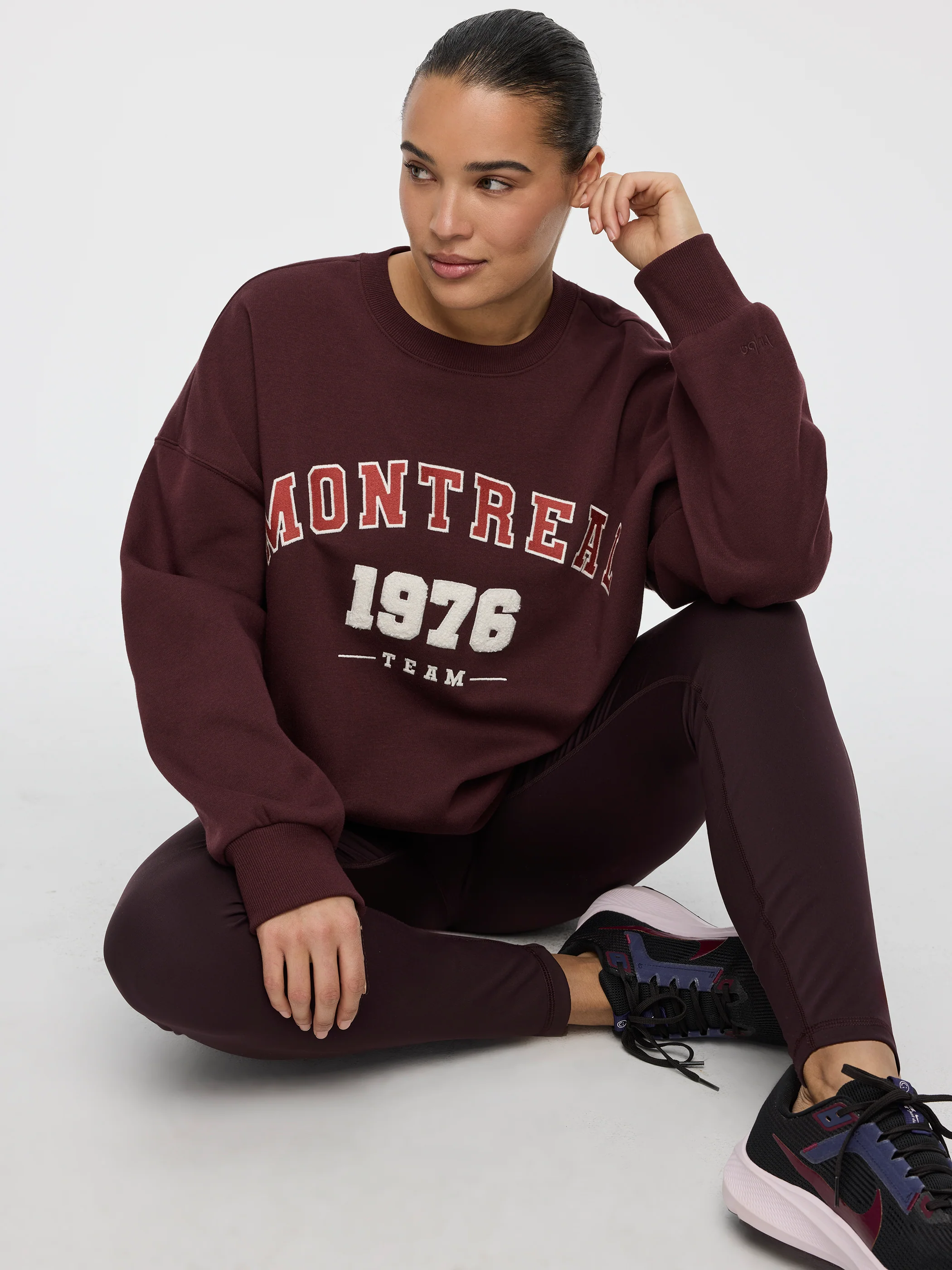 Fleece Crew-Neck Sweatshirt - Hyba - Image 7
