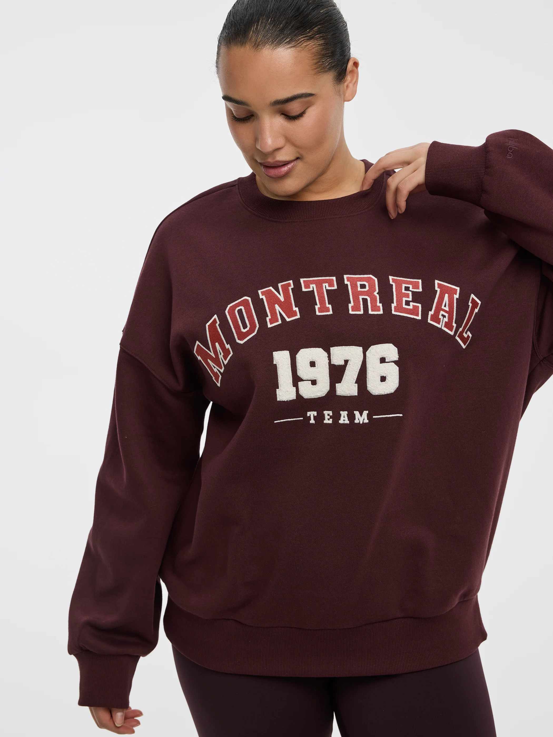 Fleece Crew-Neck Sweatshirt - Hyba - Image 8