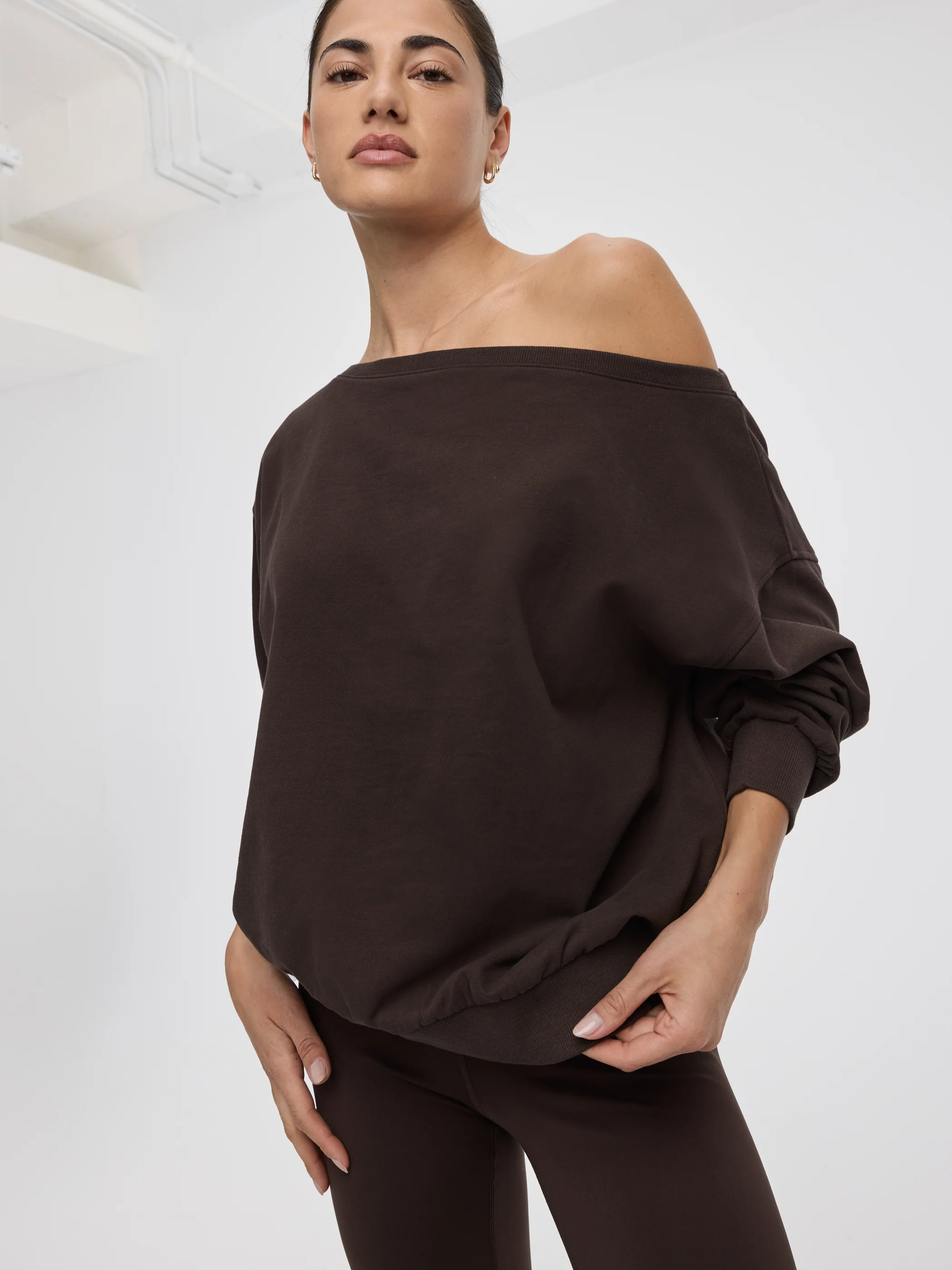 Off-the-Shoulder Long-Sleeve Top - Hyba - Image 4