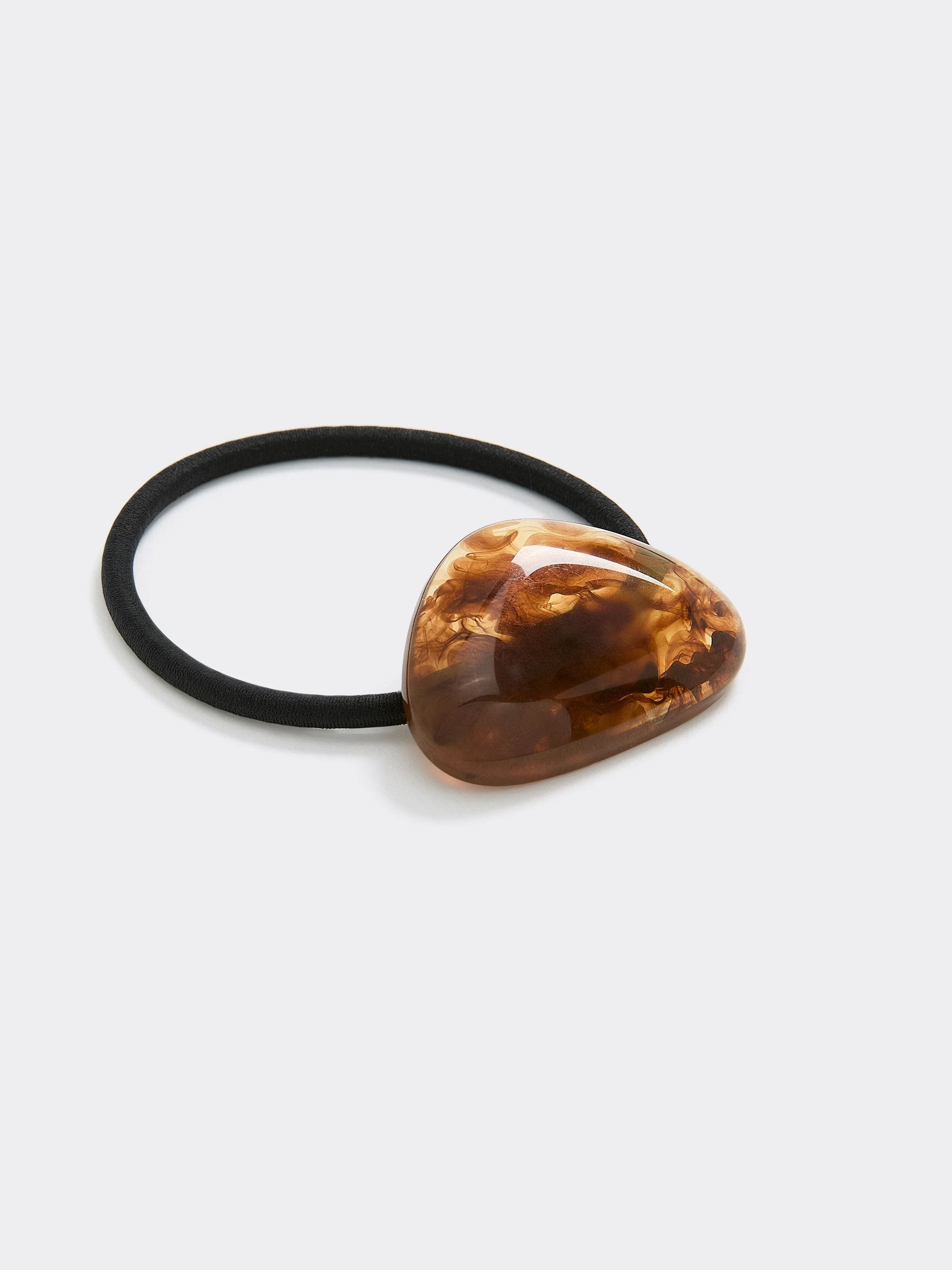 Hair Tie with Resin Piece - Image 2