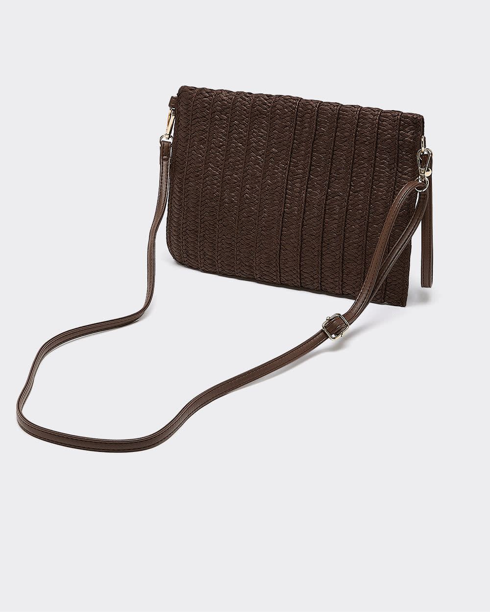 Straw Envelope Bag - Image 4
