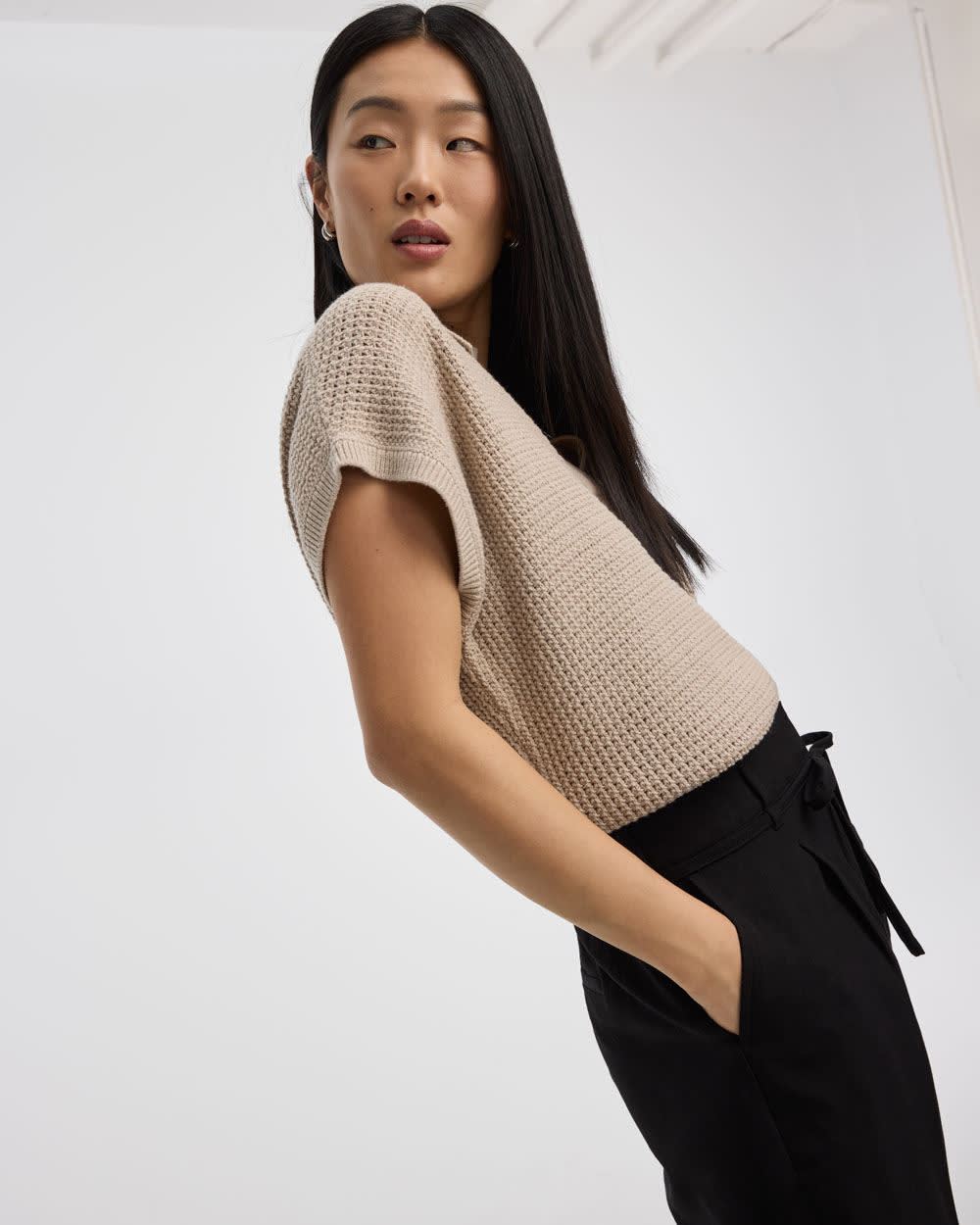 Extended-Sleeve Johnny Sweater Vest - Image 7