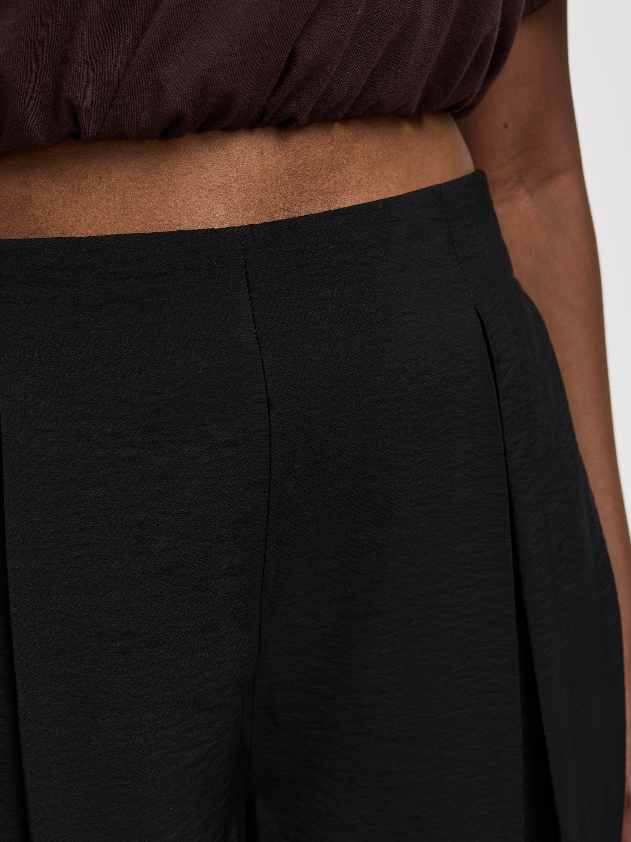 Balloon-Leg High-Rise Pull-On Pant - Image 3