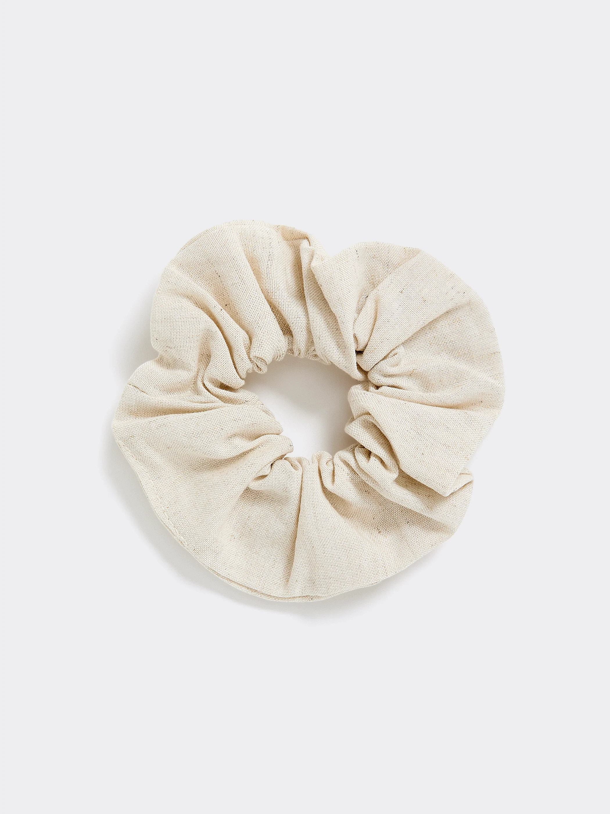 Linen-Blend Scrunchie - Image 2