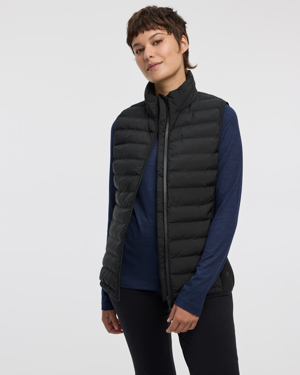 Insulated Sleeveless Vest - Hyba - Image 5