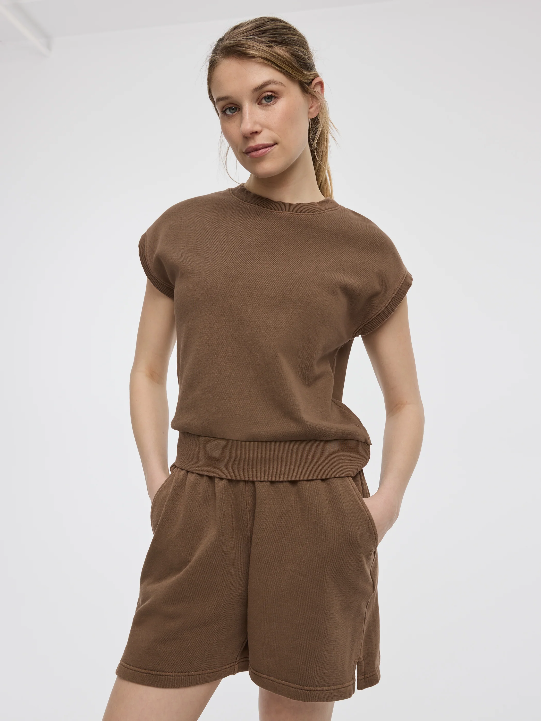 French Terry Bermuda Shorts - Hyba - Image 4