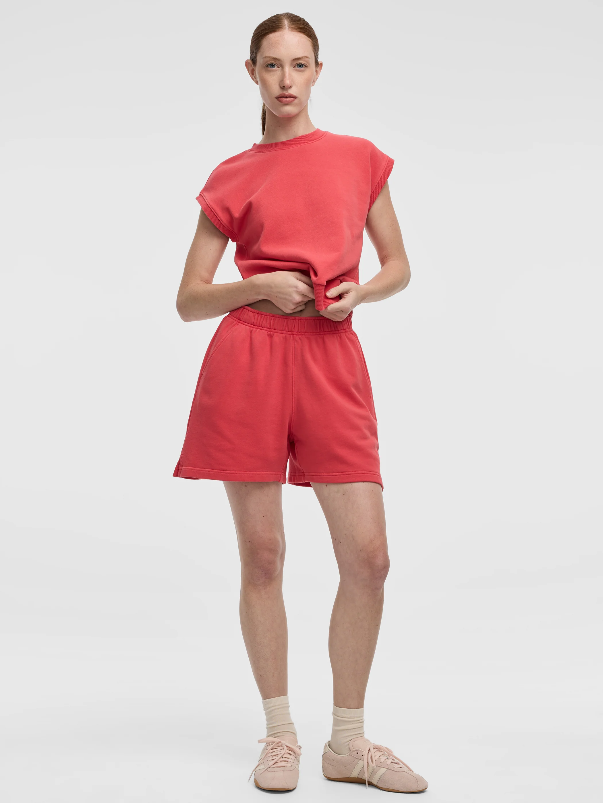 French Terry Bermuda Shorts - Hyba - Image 5