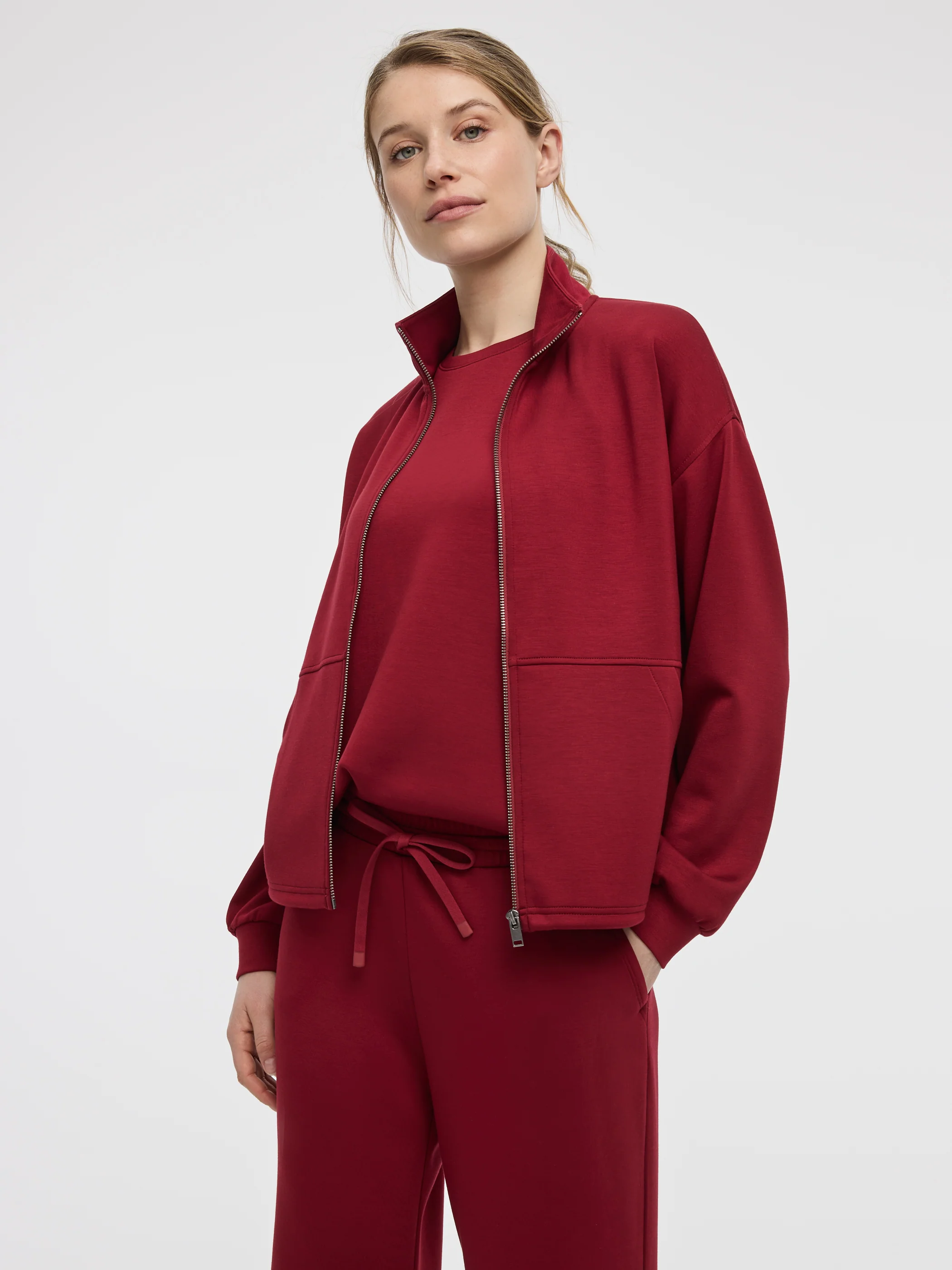 Mock-Neck Zipped Jacket - HYLUX - Hyba - Image 6