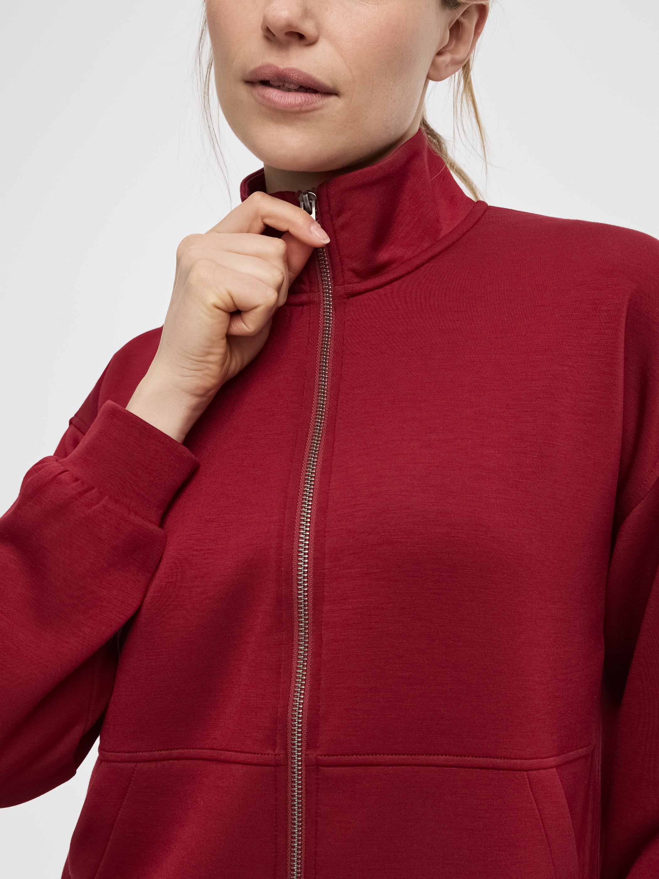 Mock-Neck Zipped Jacket - HYLUX - Hyba - Image 7