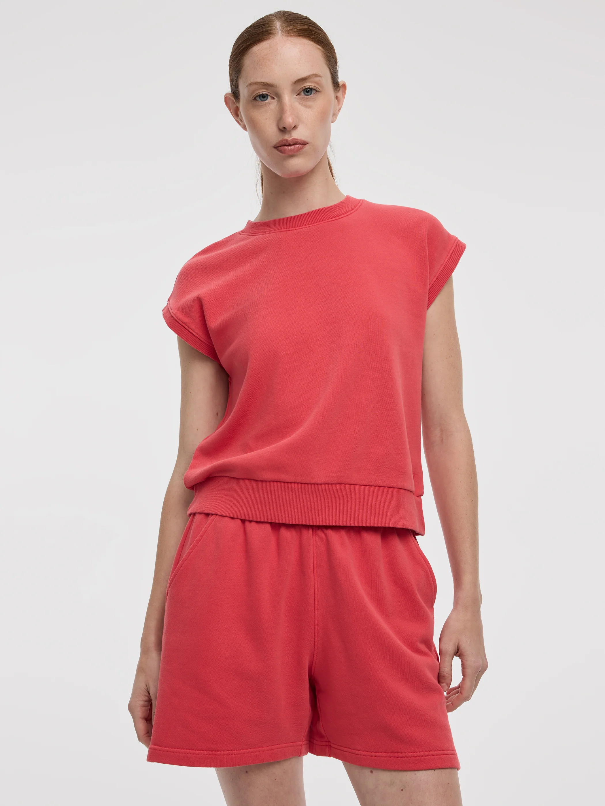 Extended-Sleeve Crew-Neck T-Shirt- Hyba - Image 5