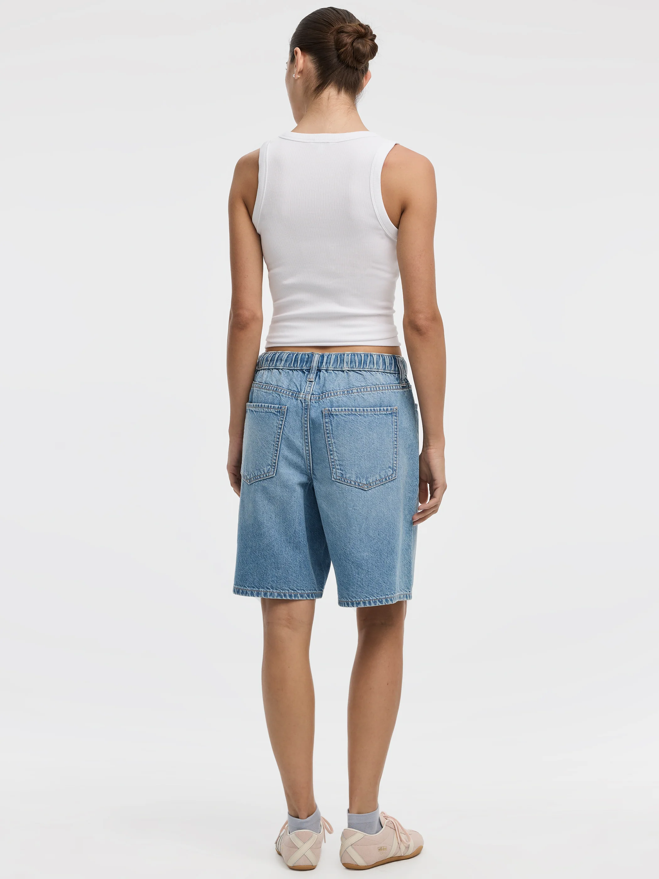 Scoop-Neck Ribbed Tank - Image 7