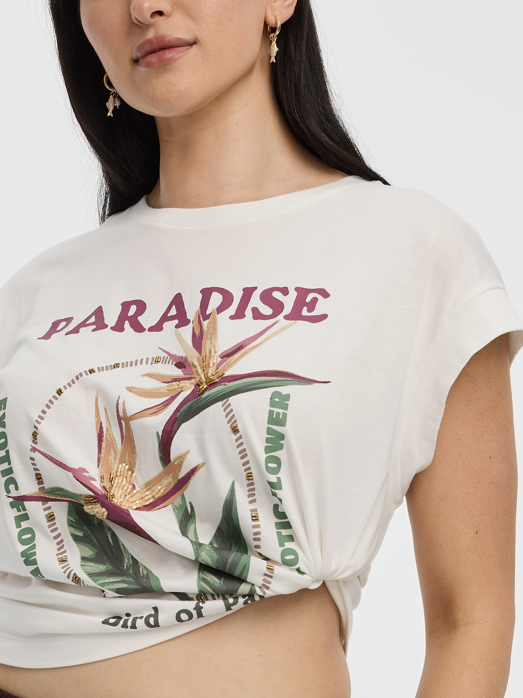 Extended-Sleeve Crew-Neck Tee - Image 6