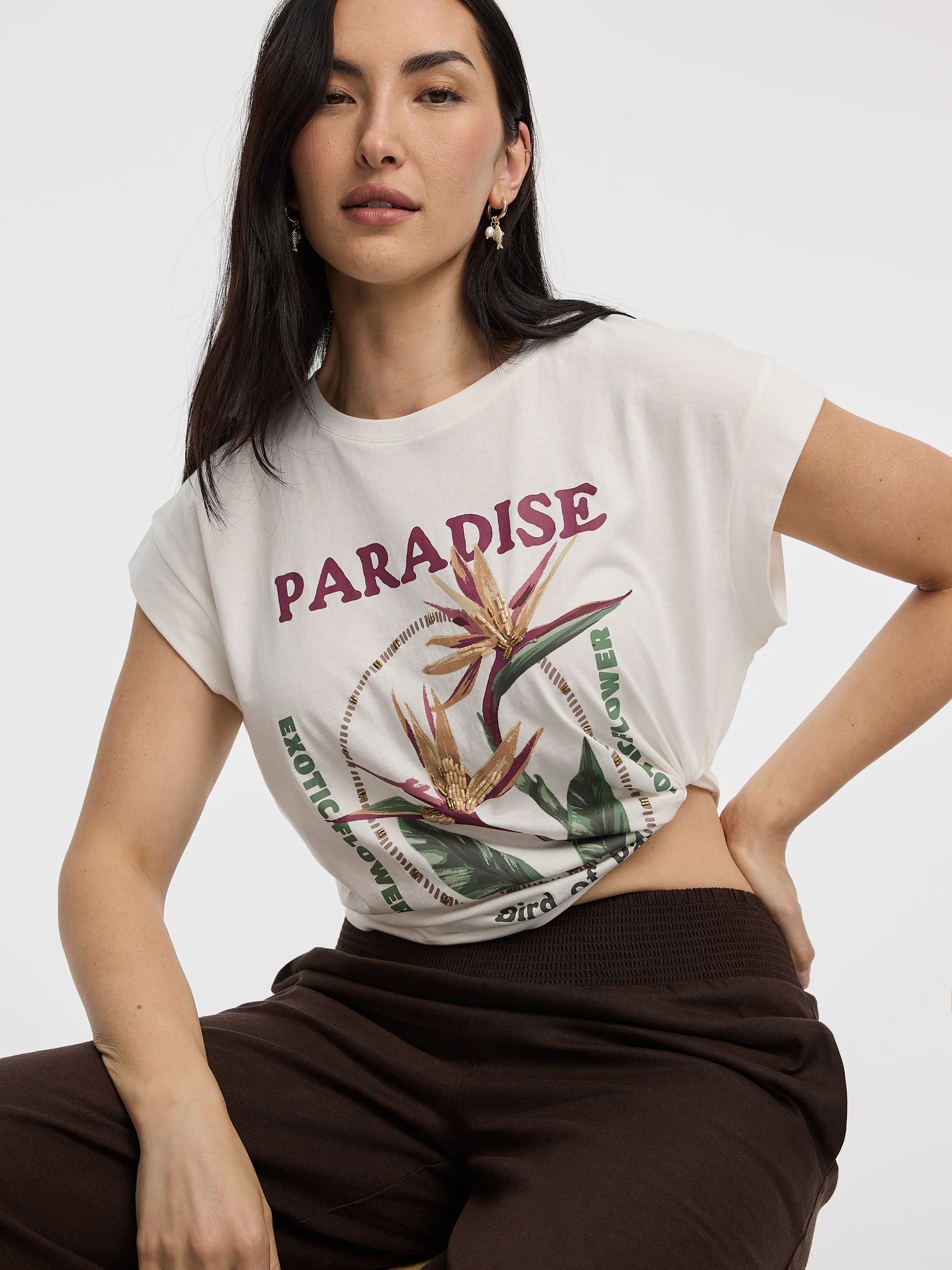 Extended-Sleeve Crew-Neck Tee - Image 8