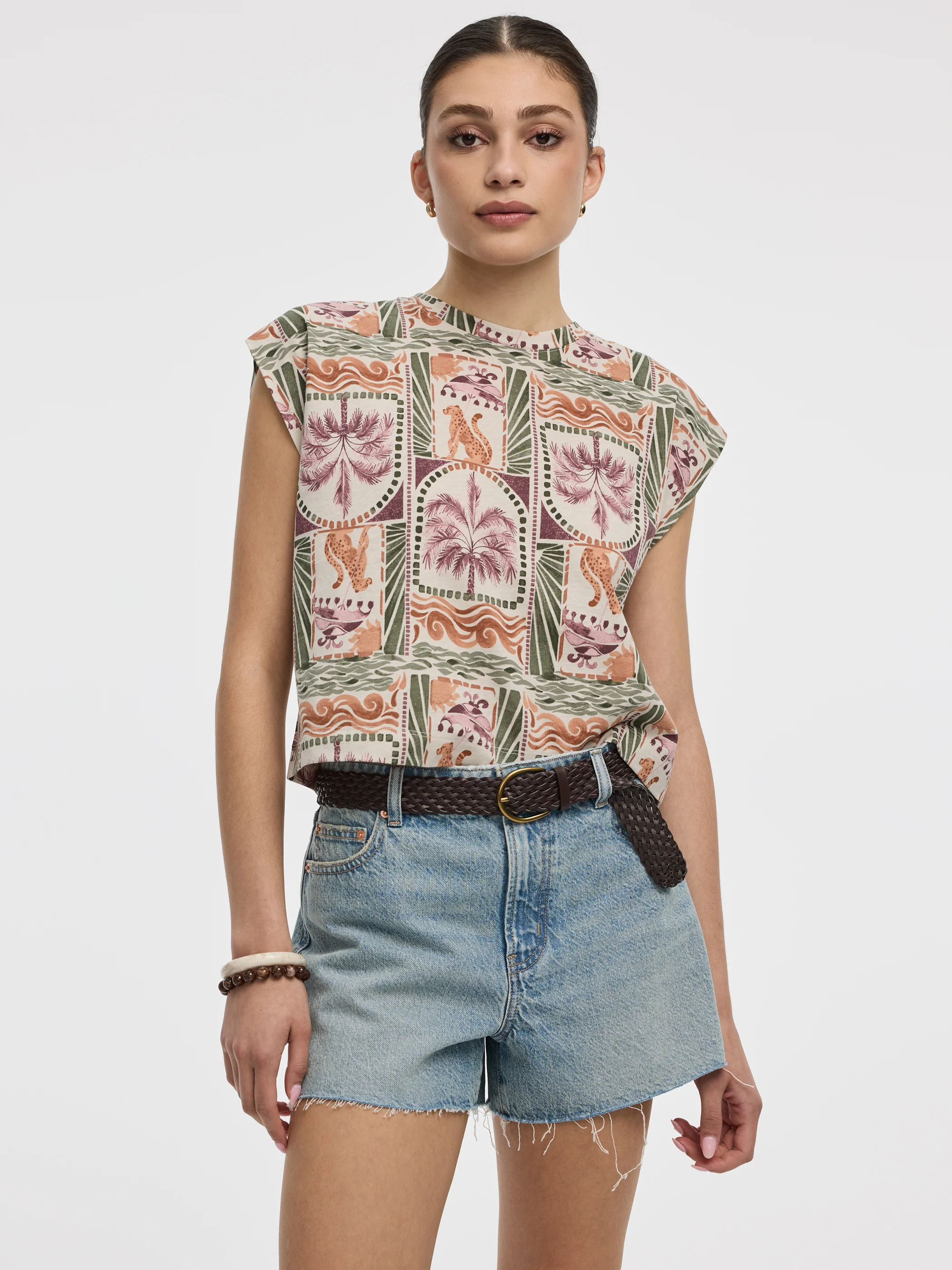 Short-Sleeve Crew-Neck T-Shirt - Image 9