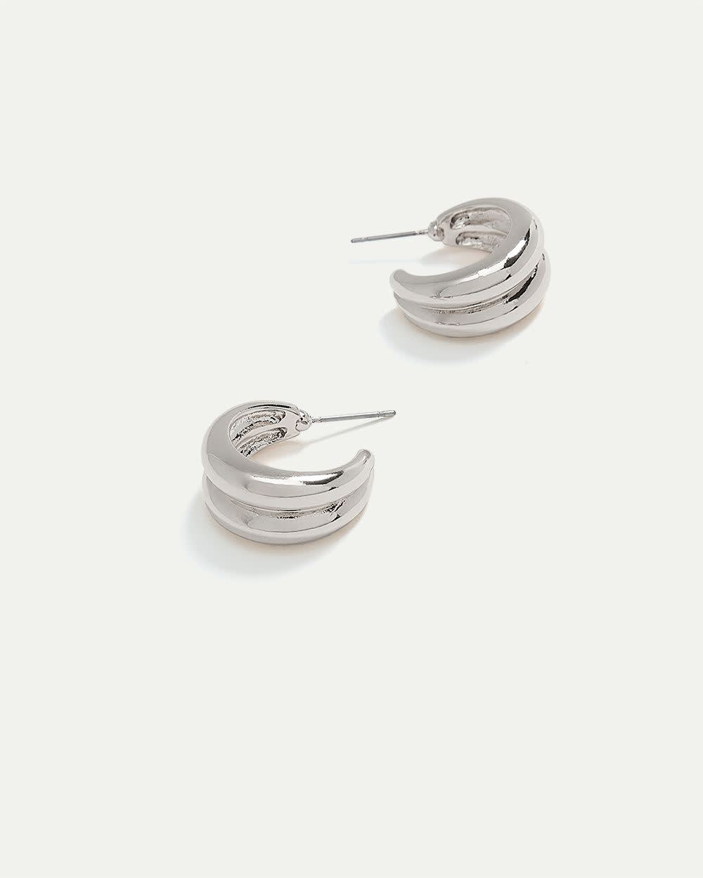 Large Open Hoops - Image 2