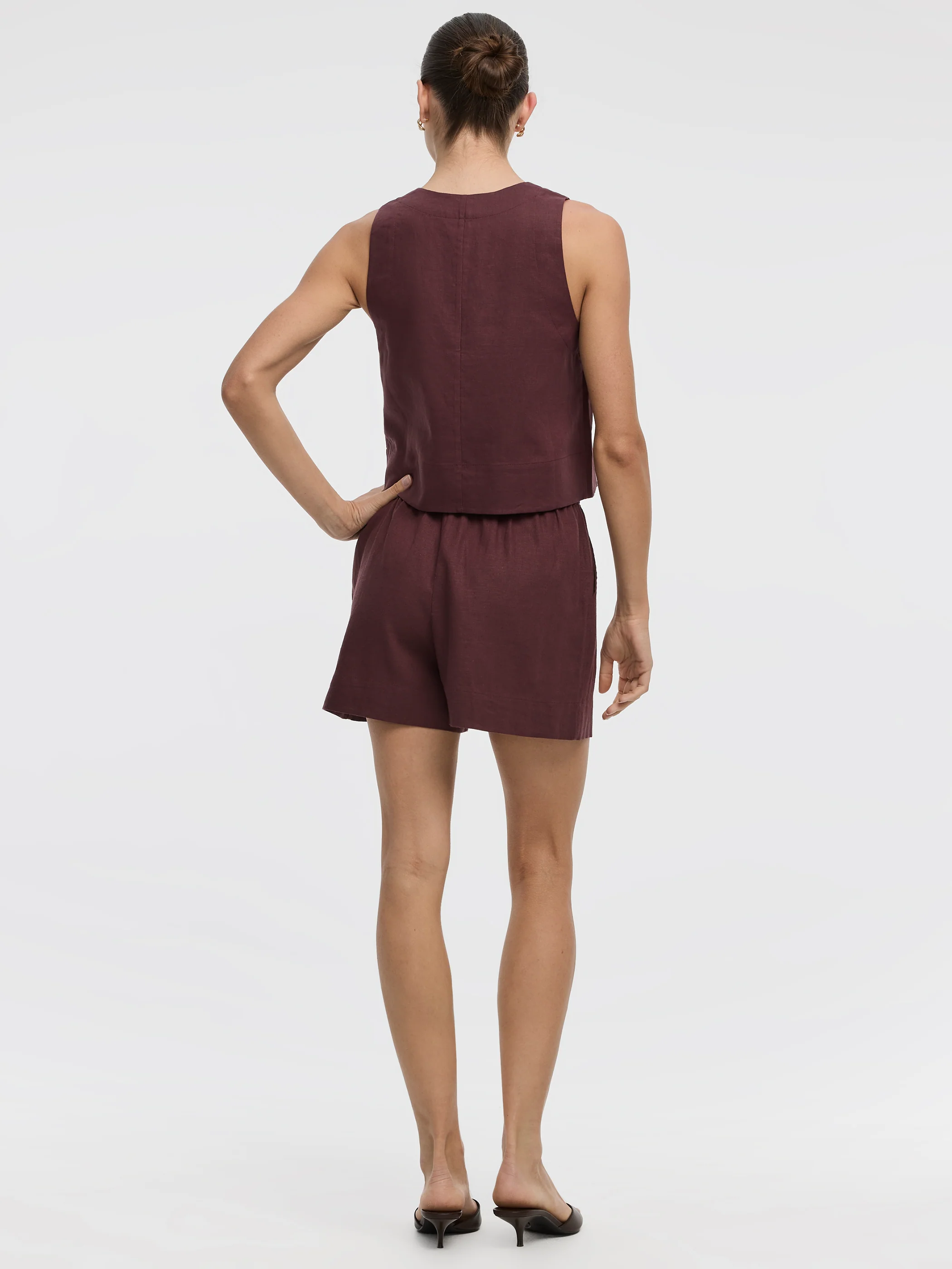 Linen-Blend Vest - Image 15