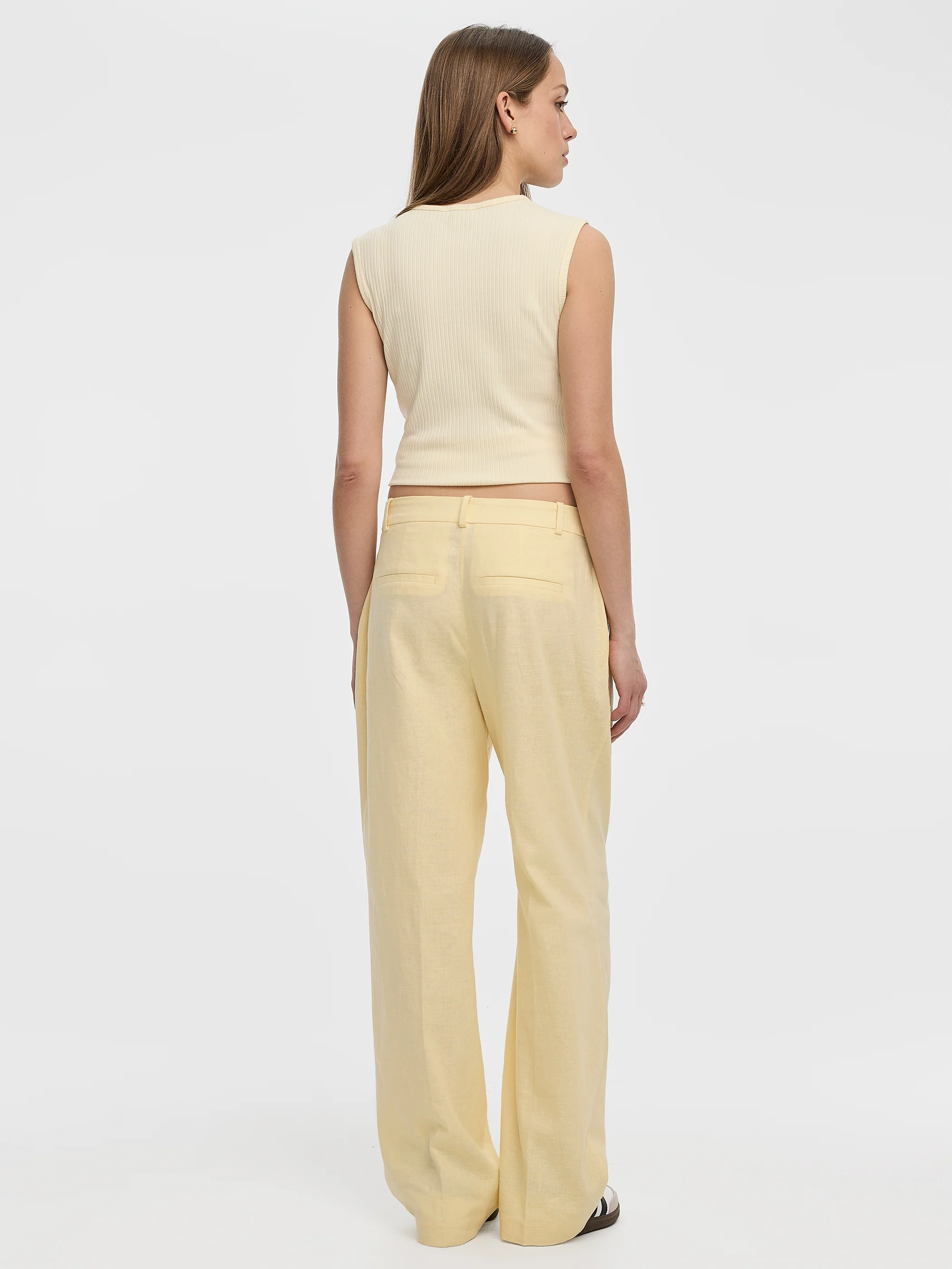 Linen-Blend Straight-Leg High-Rise Pant - Image 19