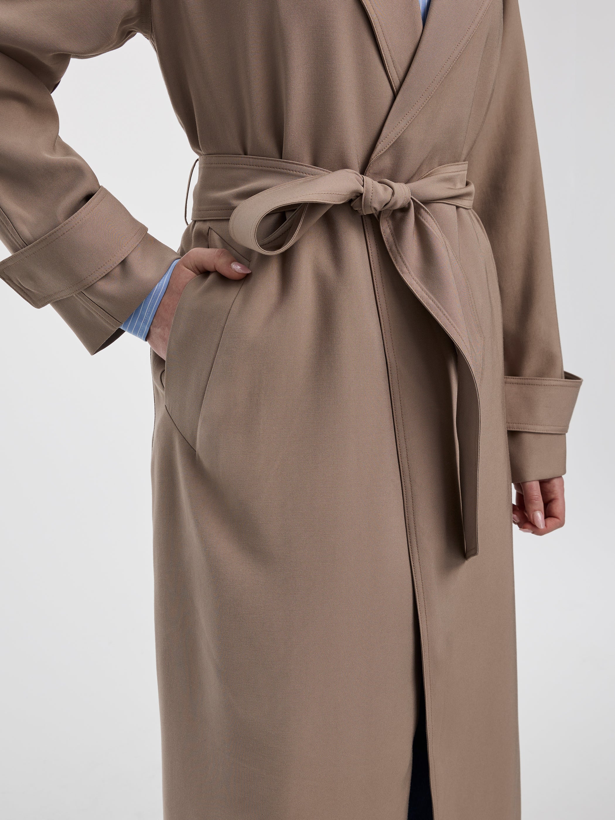 Long Trench Coat - Image 6