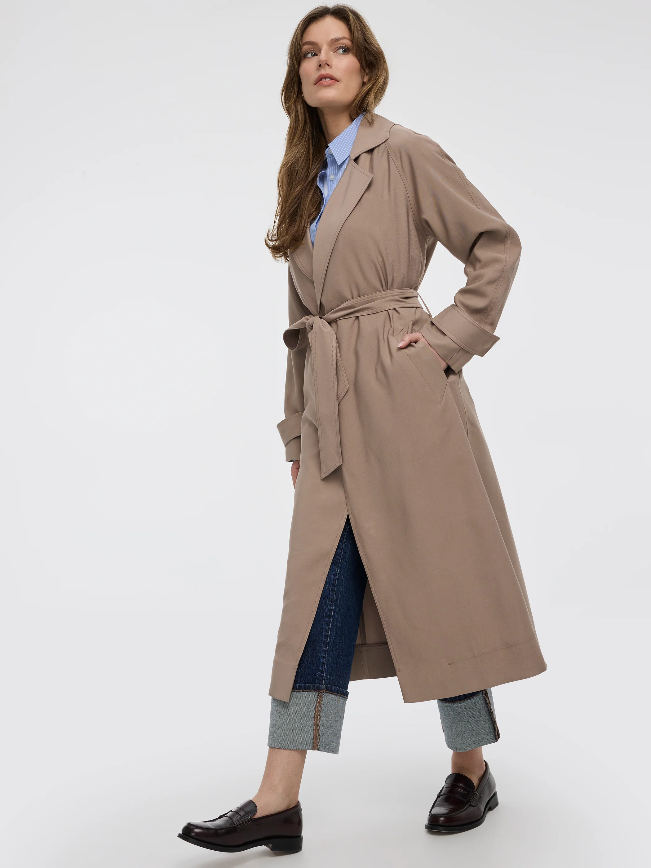 Long Trench Coat - Image 8