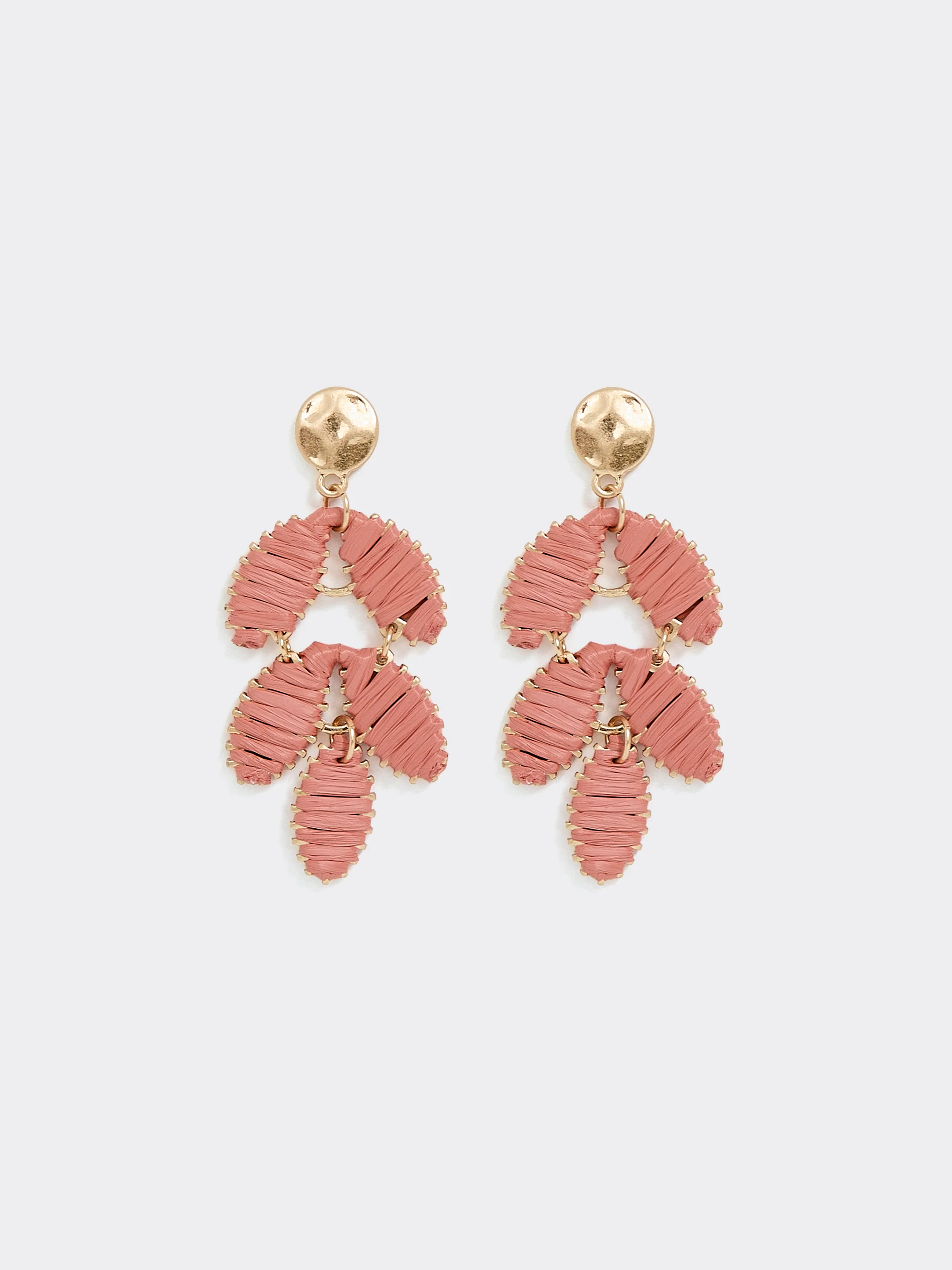Raffia Pendant Earrings - Image 4