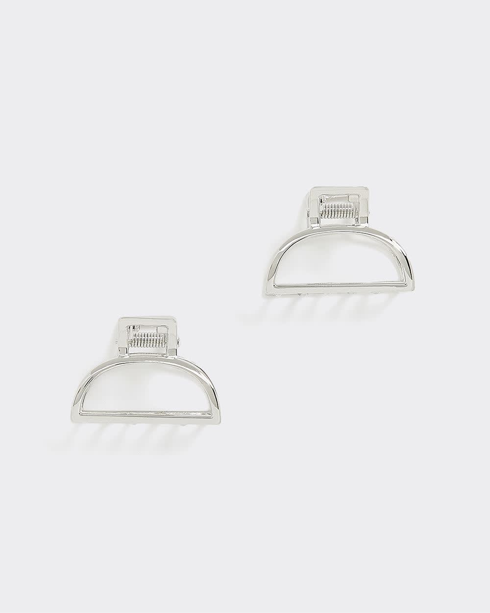 Metal Hair Clip - Set of 2 - Image 2