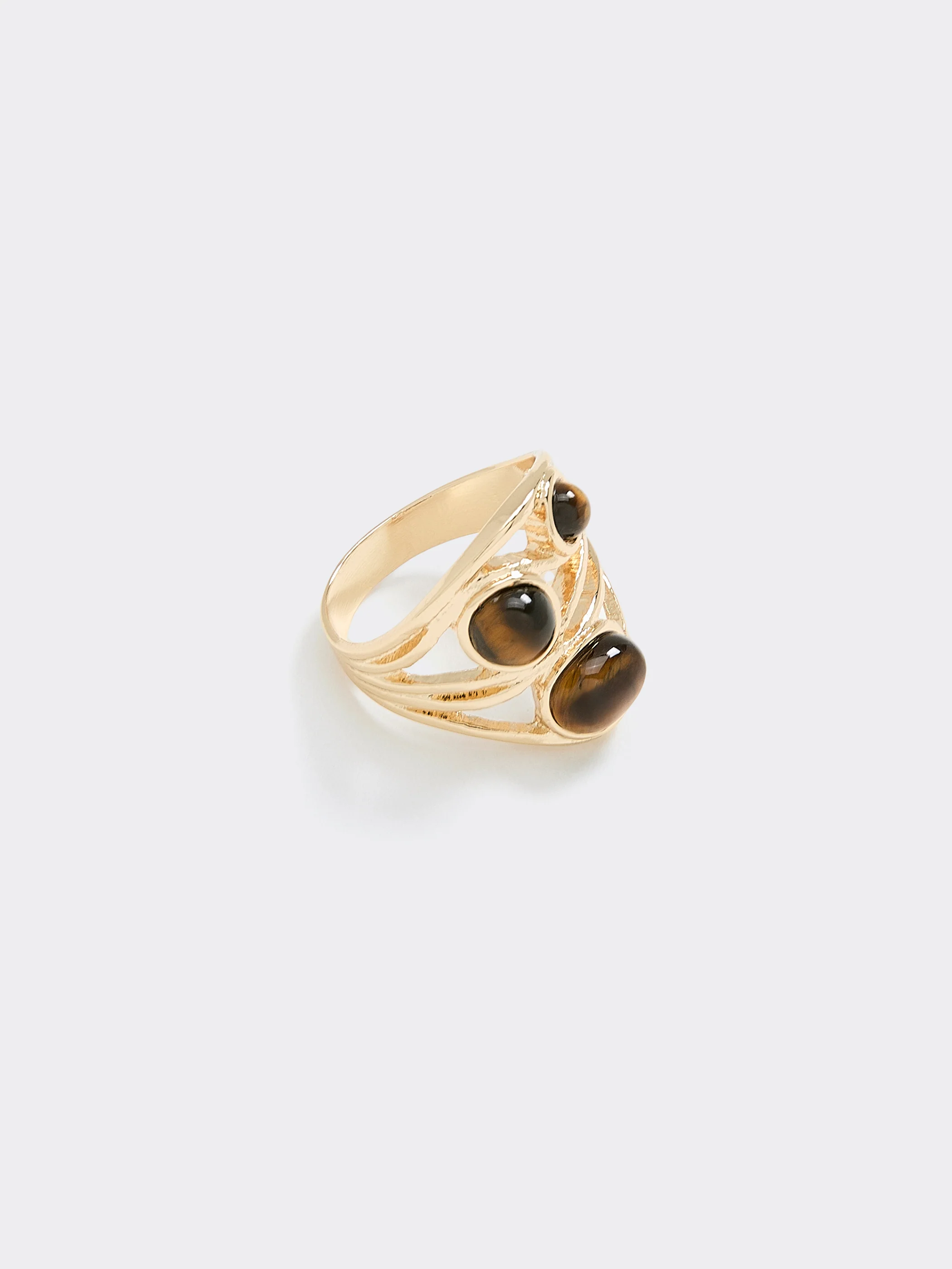 Ring with Semi-Precious Stones - Image 2