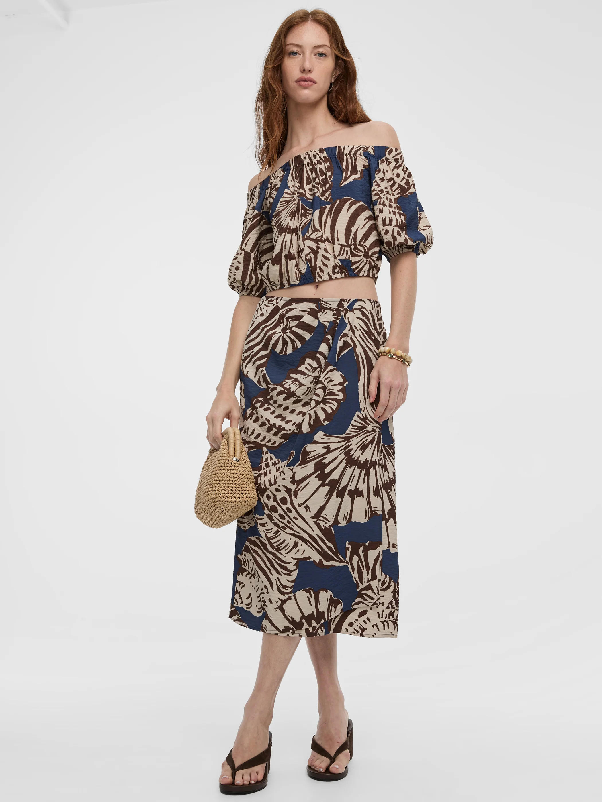 Wrap Midi Skirt - Image 5