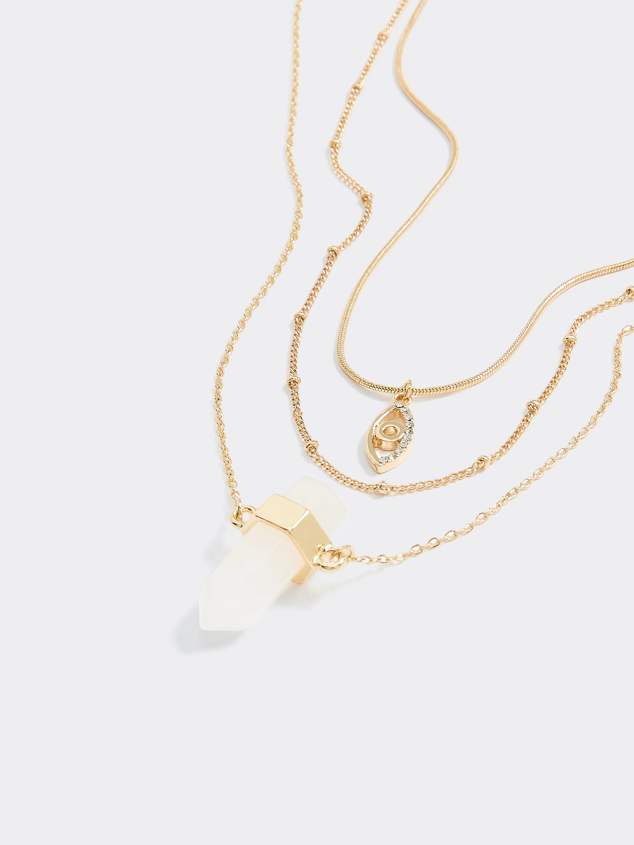 Mystical Short Necklace with Stones