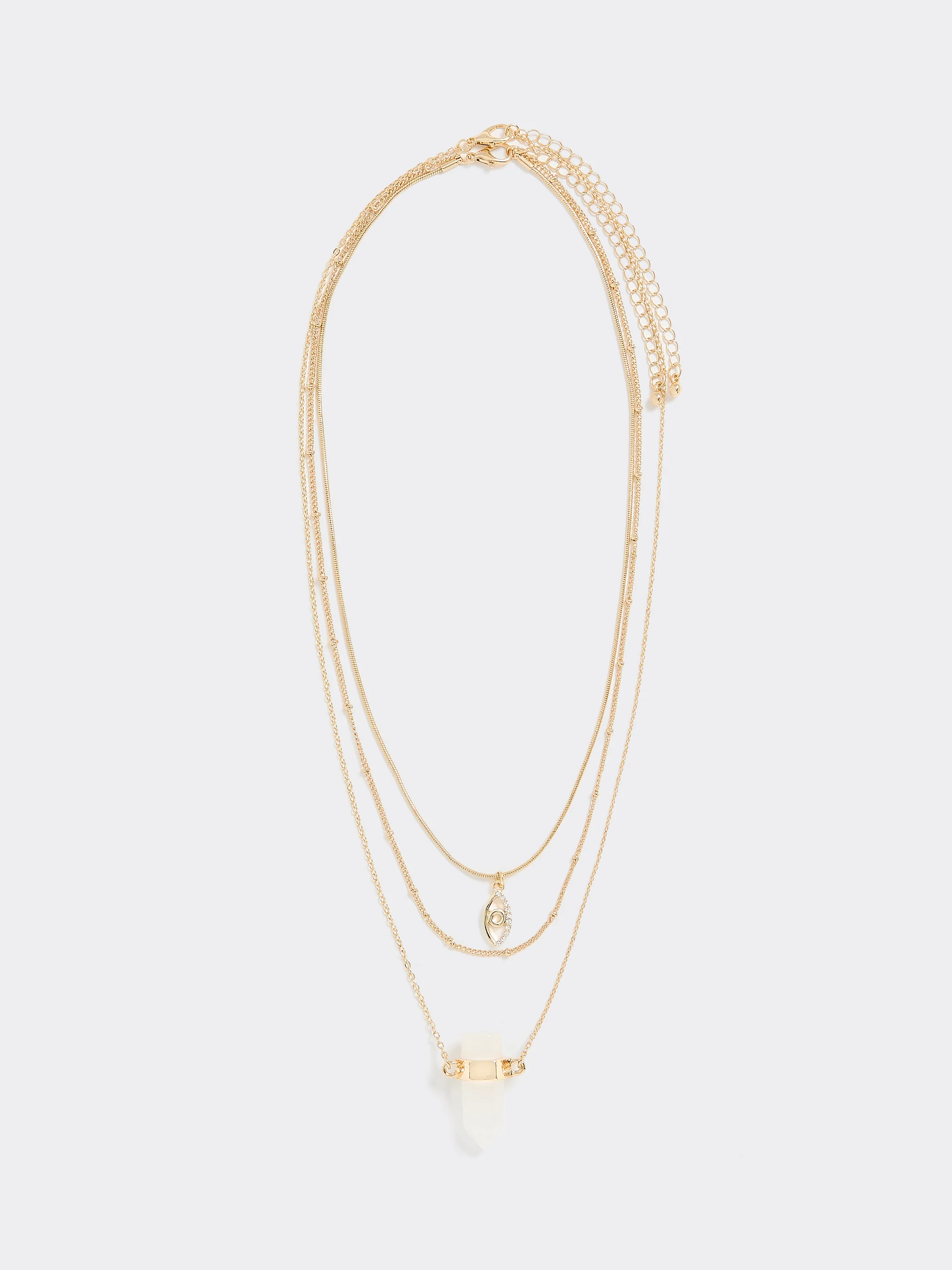 Mystical Short Necklace with Stones - Image 2