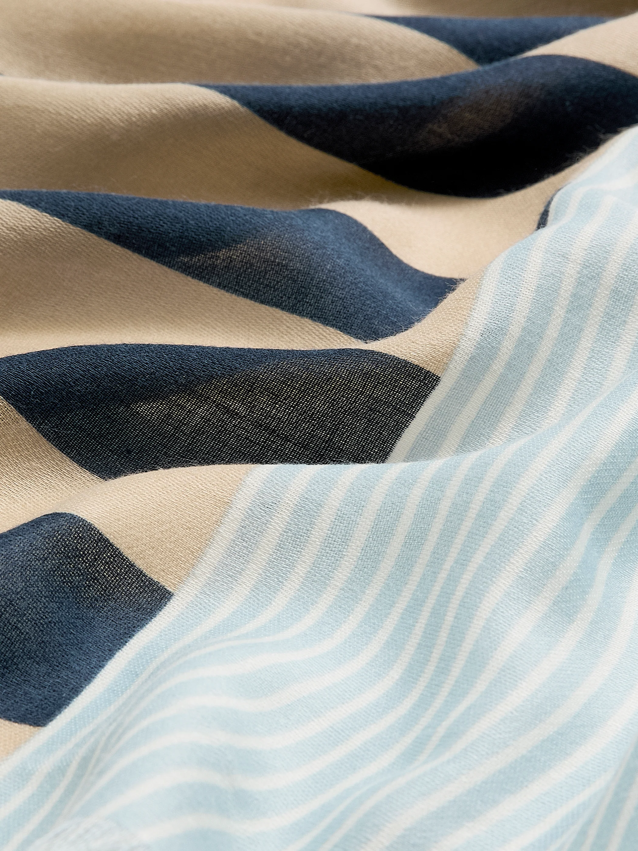 Striped Oblong Scarf - Image 2