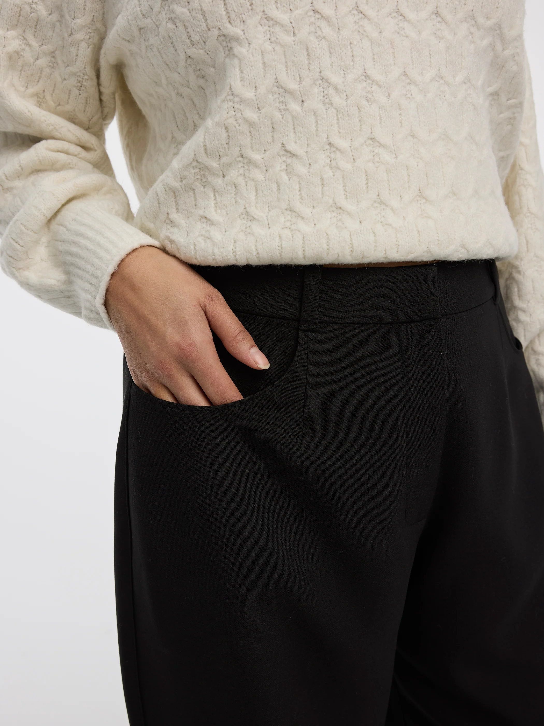 Mid-Rise Barrel Pants - Curvy Fit - Image 5