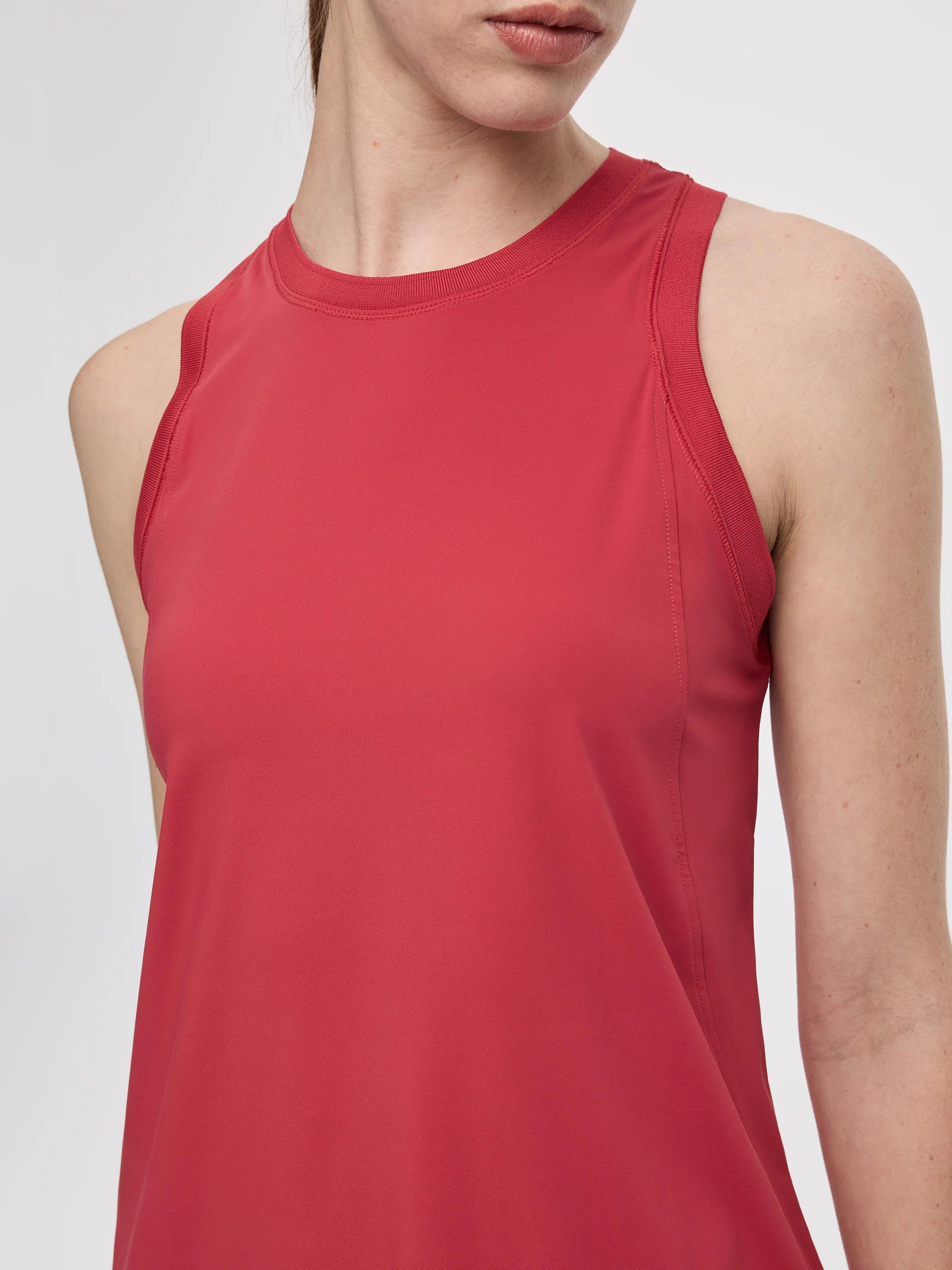 Sleeveless Crew-Neck Dress - Hyba - Image 10