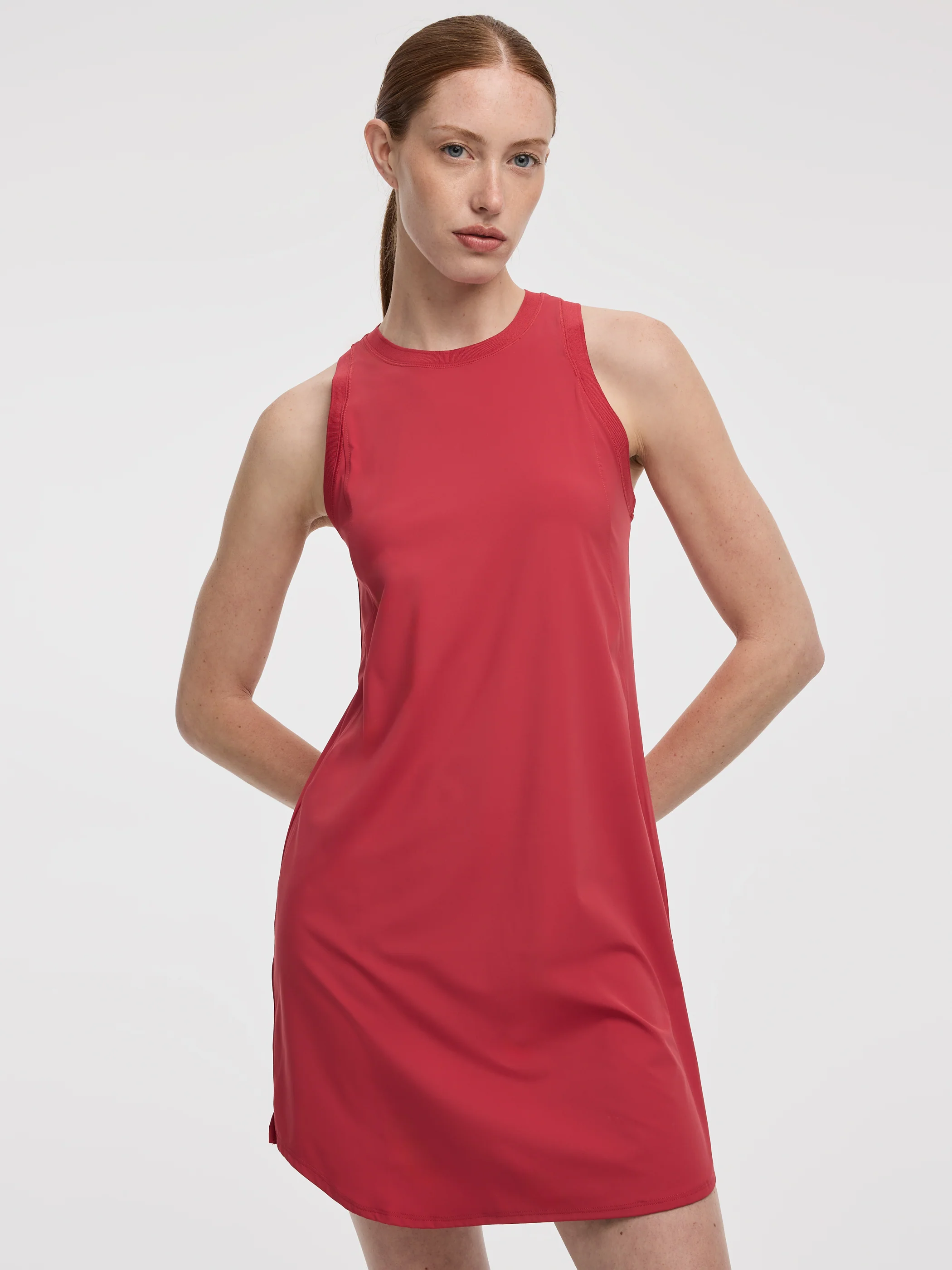 Sleeveless Crew-Neck Dress - Hyba - Image 12