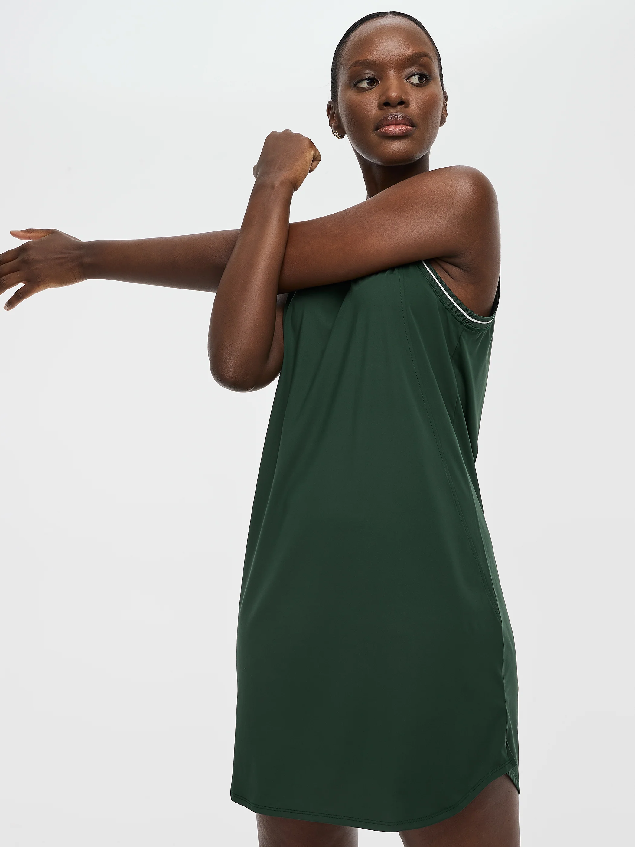 Sleeveless Crew-Neck Dress - Hyba - Image 8