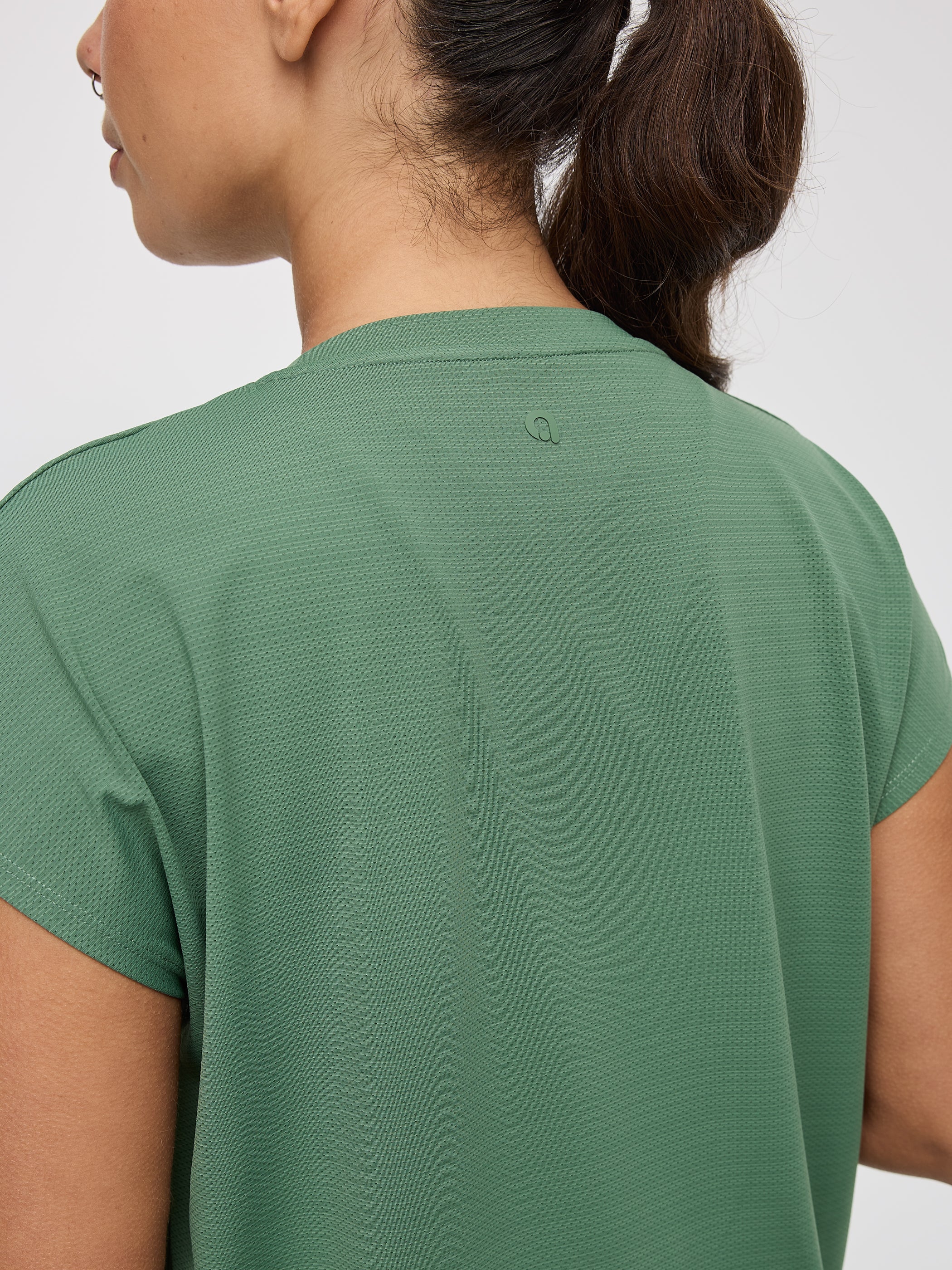 Extended-Sleeve Mesh T-Shirt - Image 2