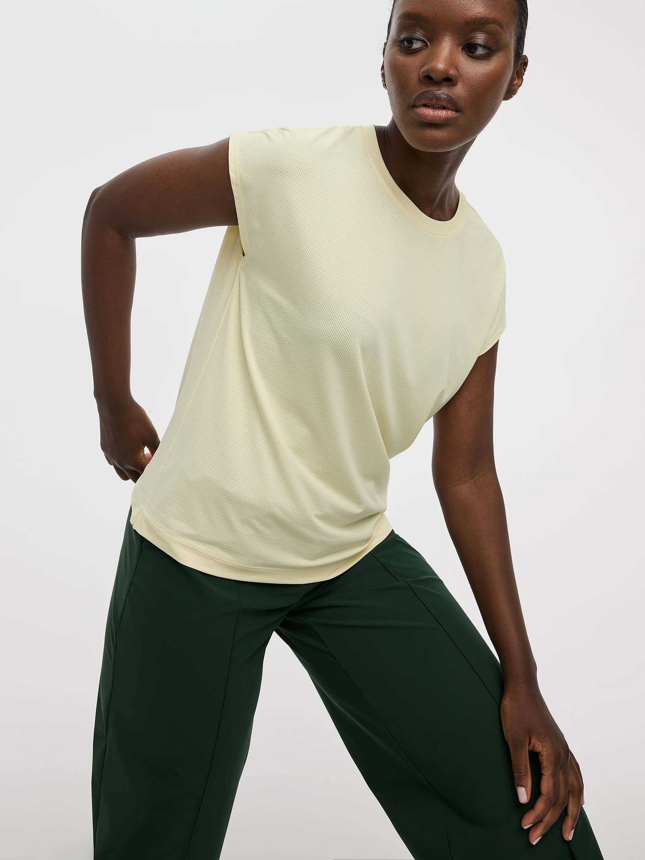 Extended-Sleeve Mesh T-Shirt - Image 8