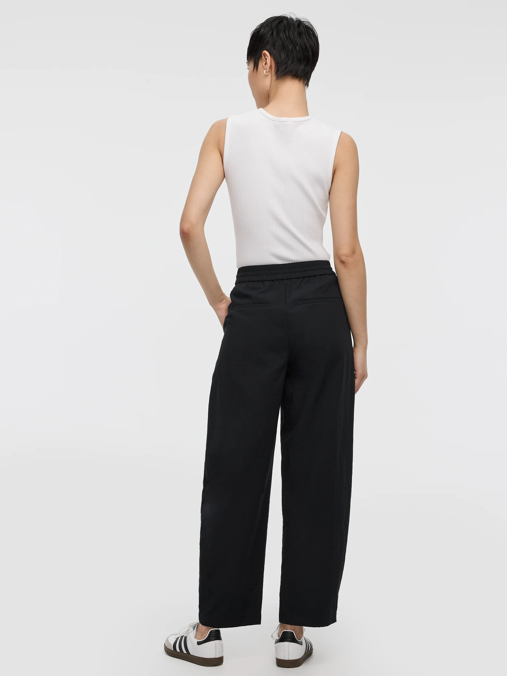Pintuck Barrel Pant - Image 4