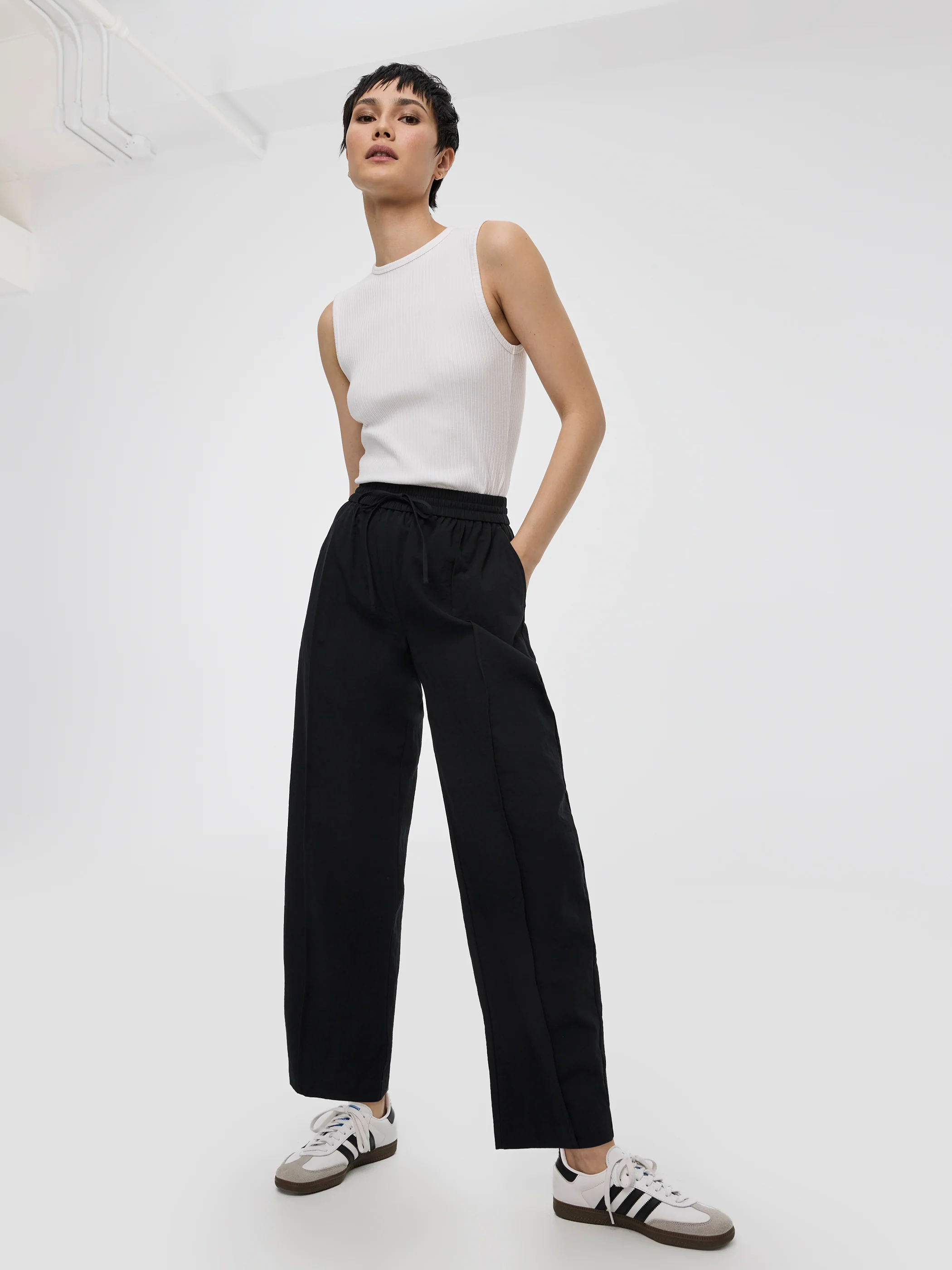 Pintuck Barrel Pant - Image 5