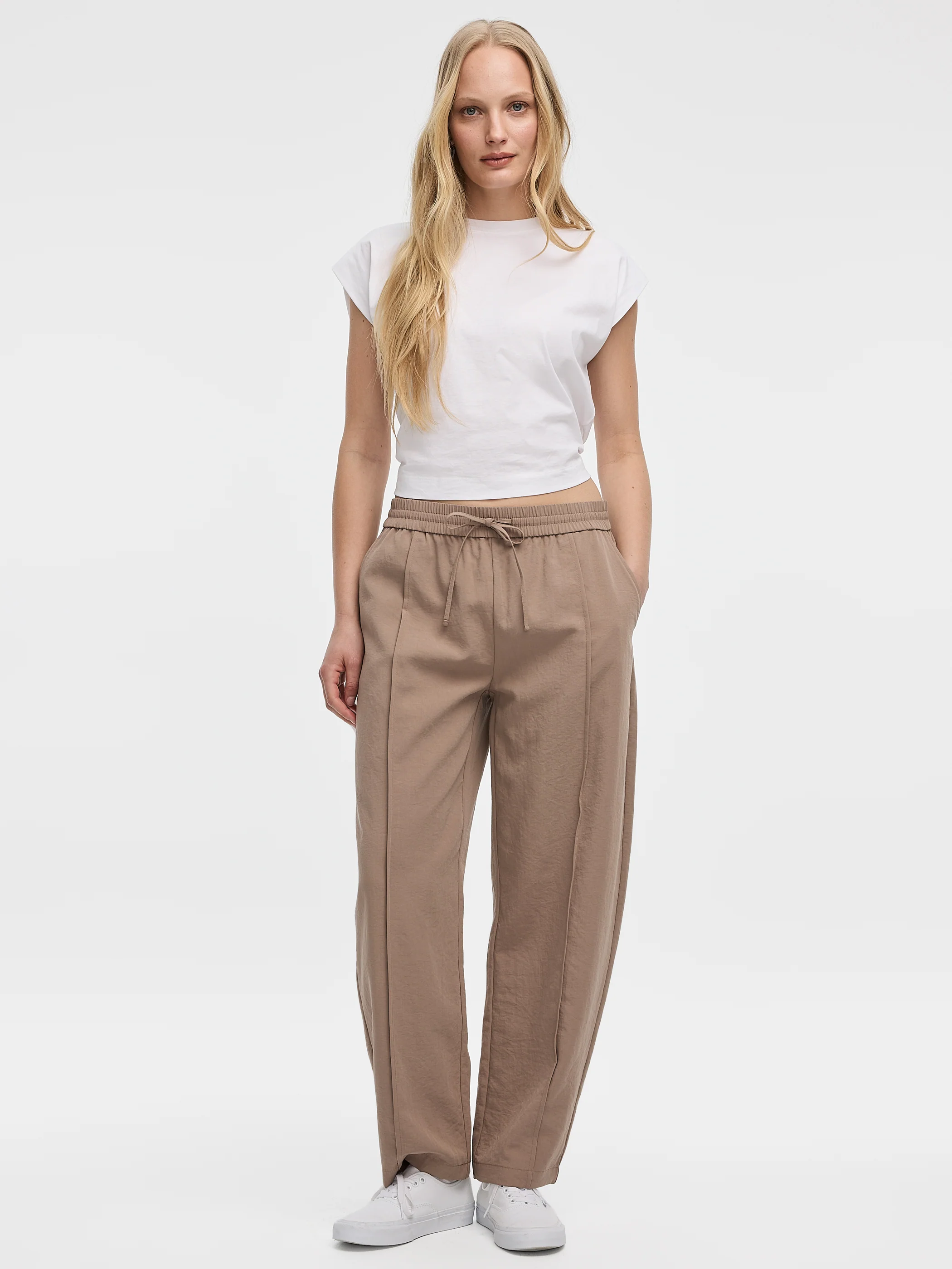 Pintuck Barrel Pant - Image 6