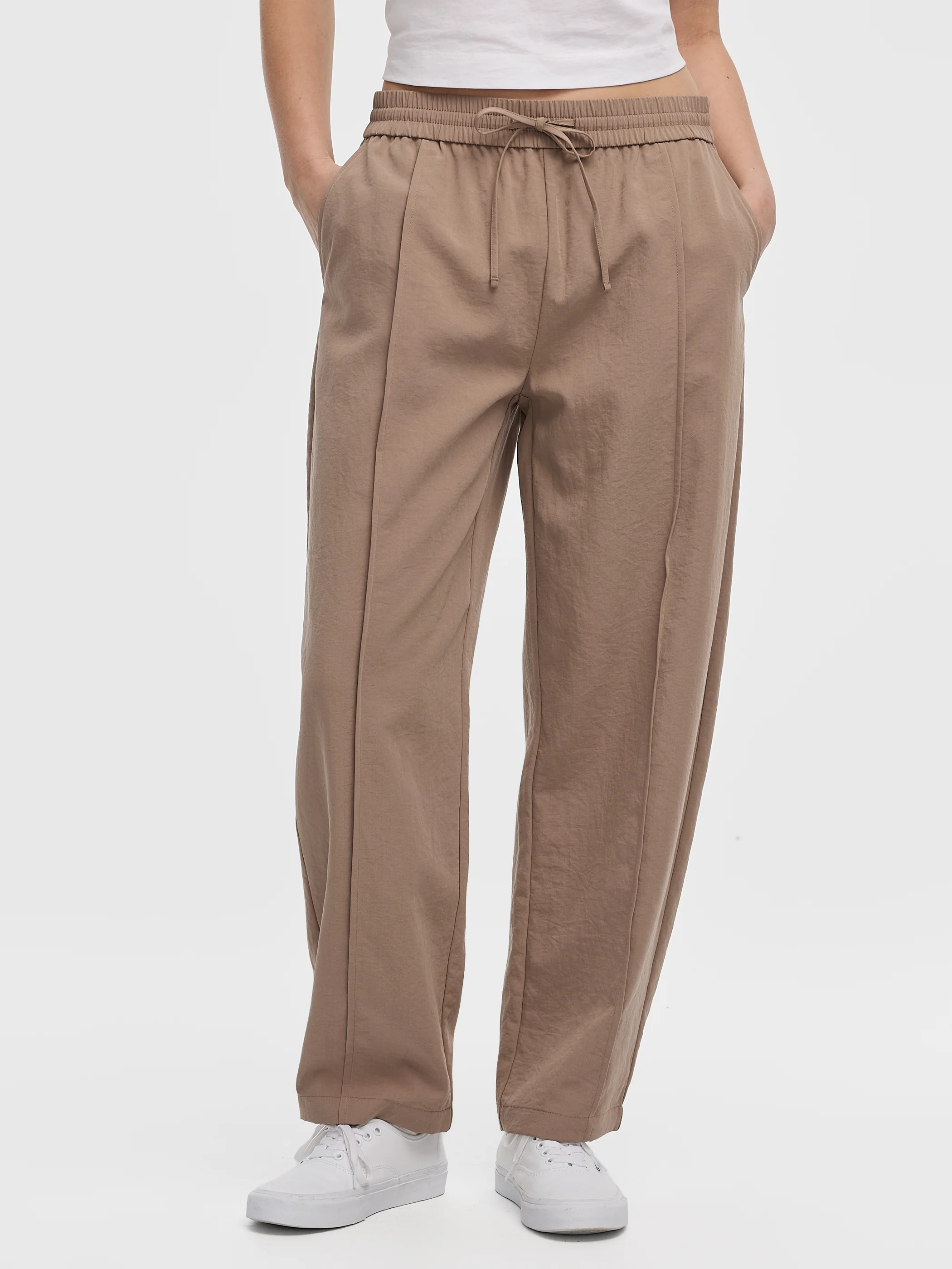 Pintuck Barrel Pant - Image 7