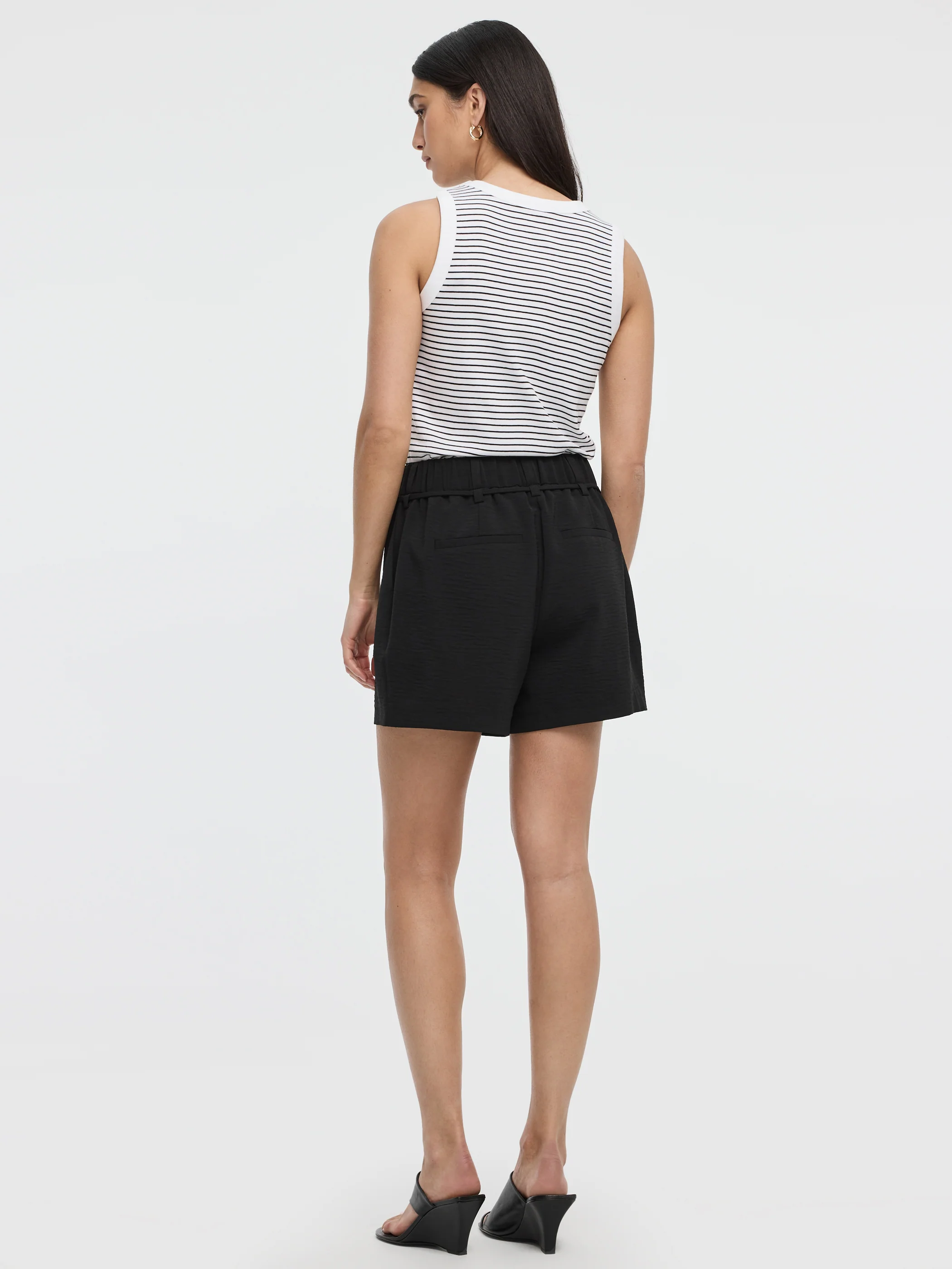 High-Rise Pull-On Shorts - Image 3